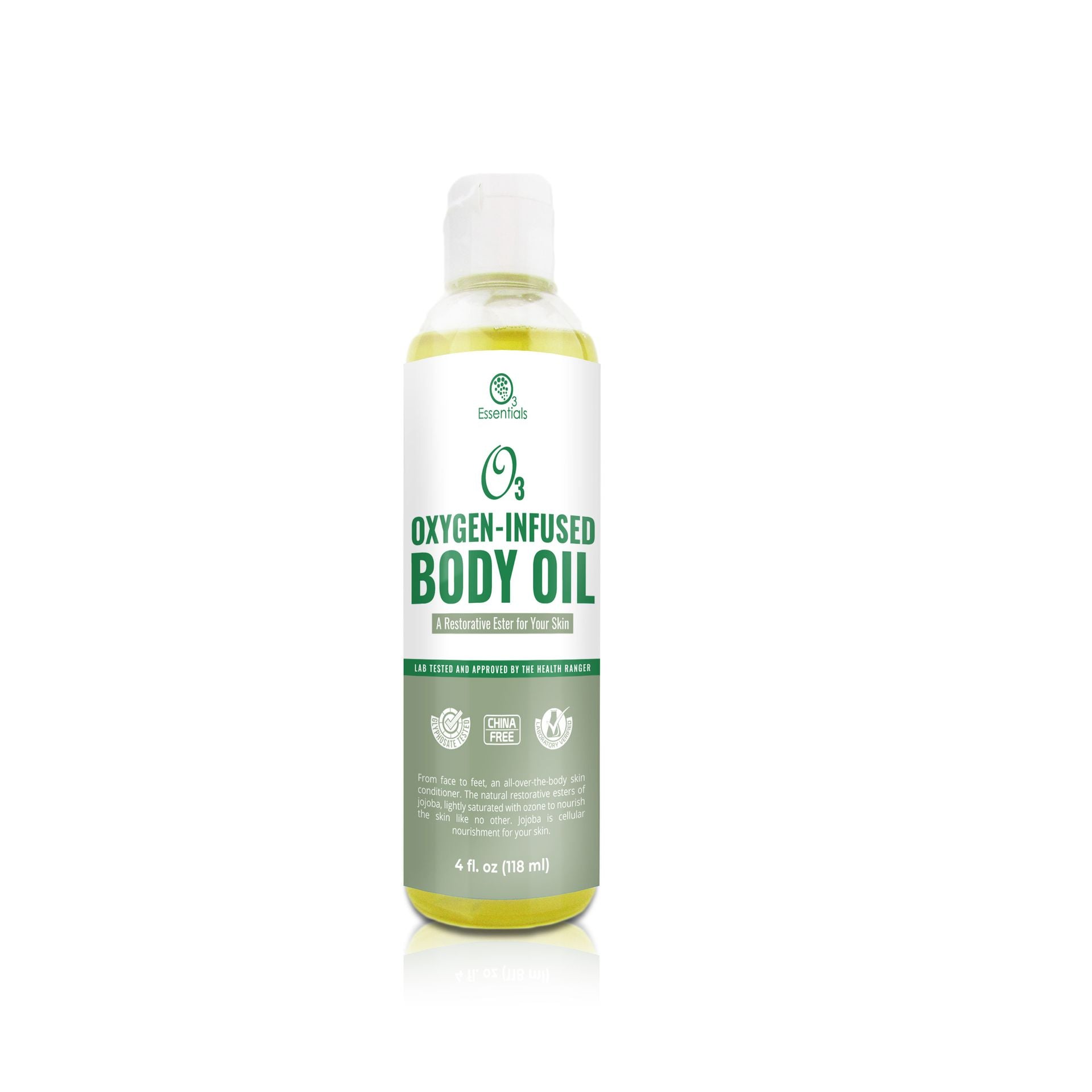 Oxygen-Infused Body Oil (4oz) (118ml)