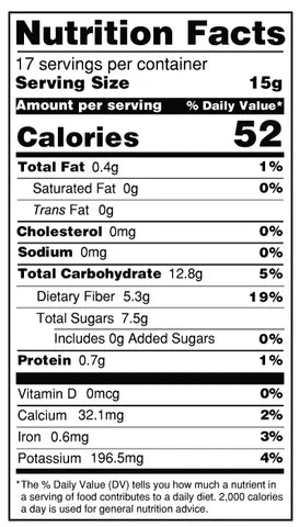 Freeze-Dried Organic Blackberry Halves (9oz,