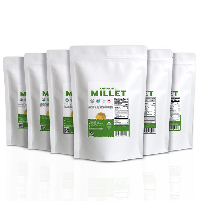 Organic Millet 12 oz (340 g) (6-Pack)