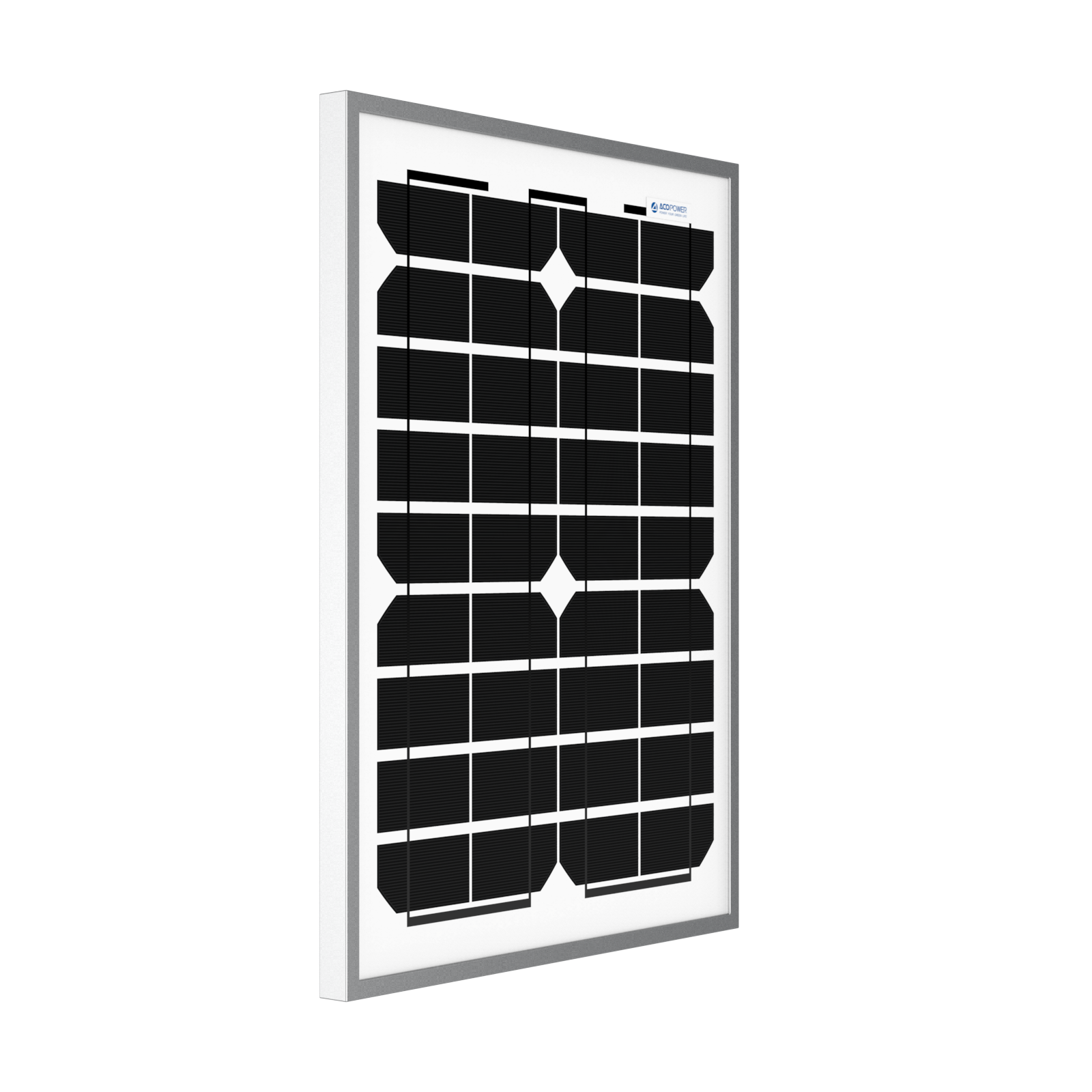 20 Watt 12 Volt Monocrystalline Solar Panel