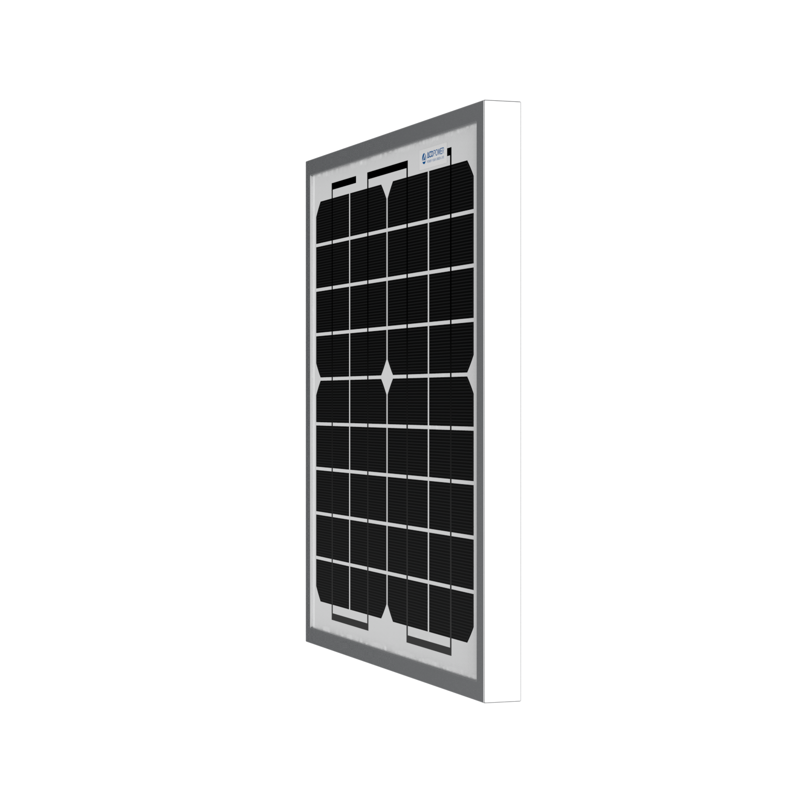 10 Watt 12 Volt Monocrystalline Solar Panel