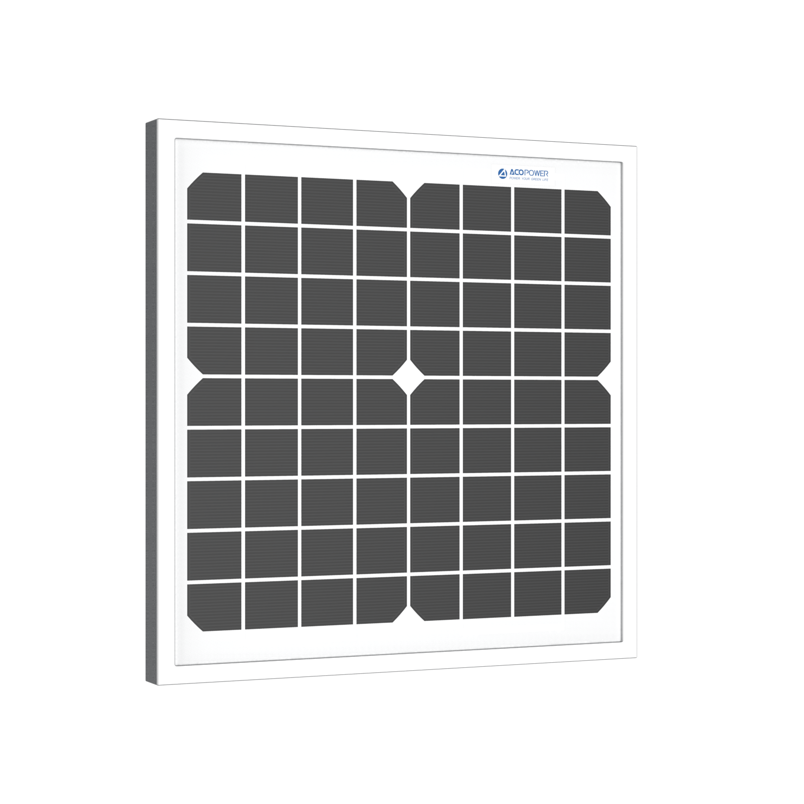 10 Watt 12 Volt Monocrystalline Solar Panel