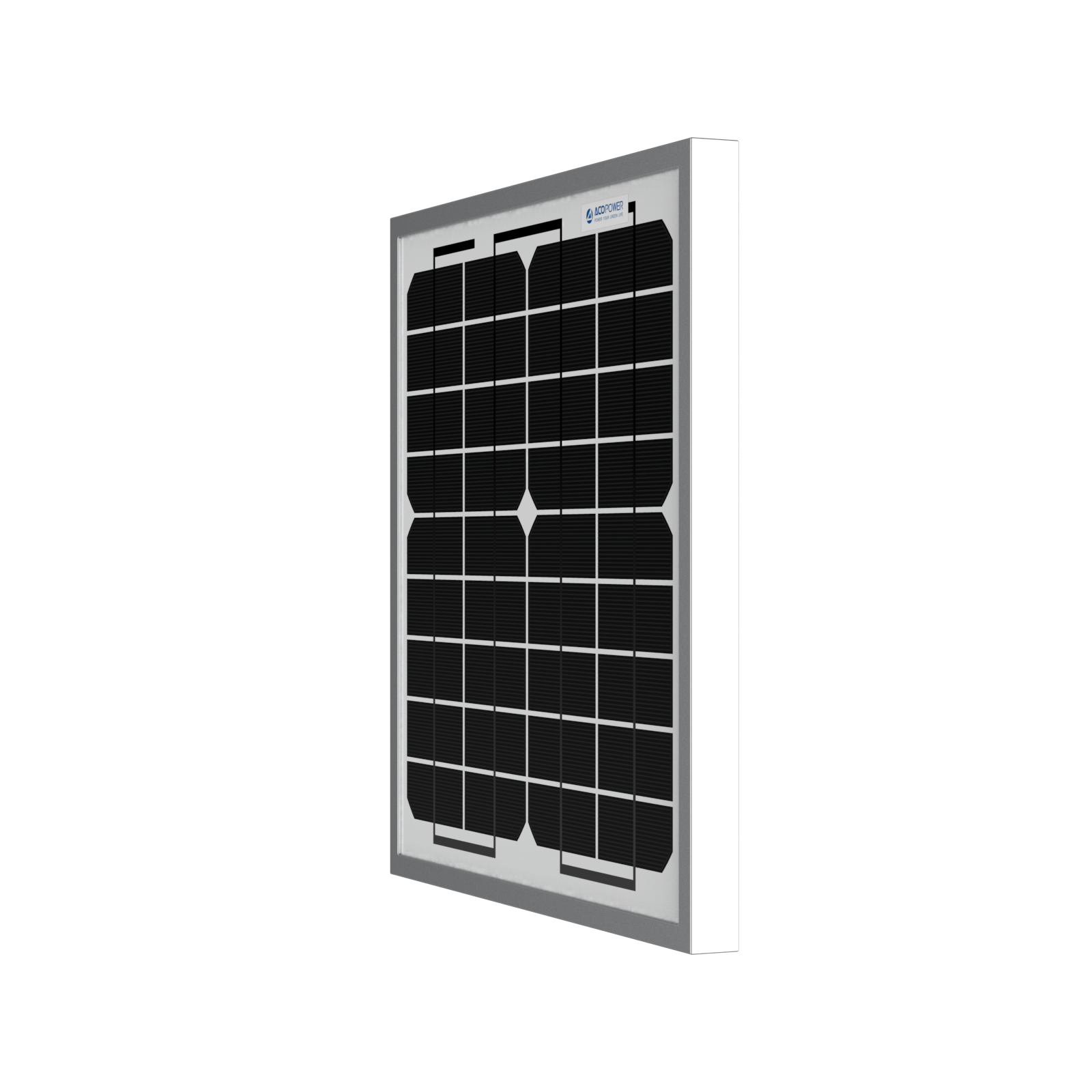 10 Watt 12 Volt Monocrystalline Solar Panel