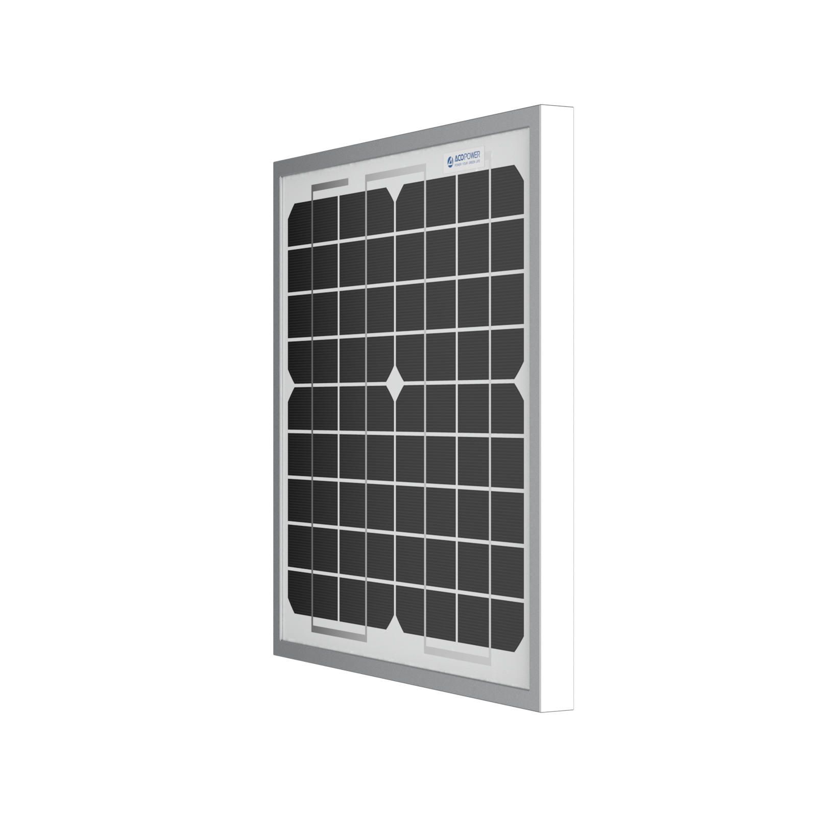 10 Watt 12 Volt Monocrystalline Solar Panel