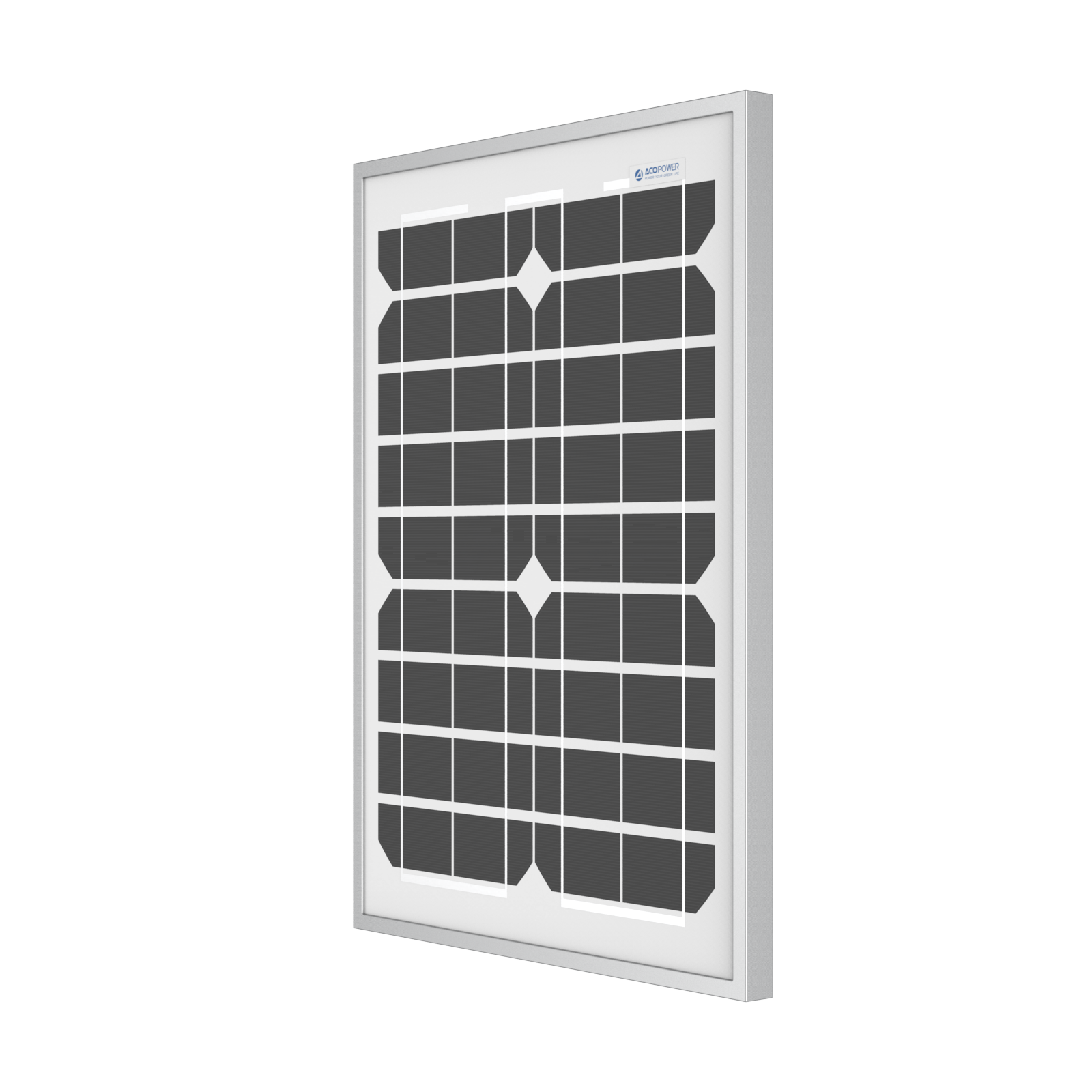 20 Watt 12 Volt Monocrystalline Solar Panel