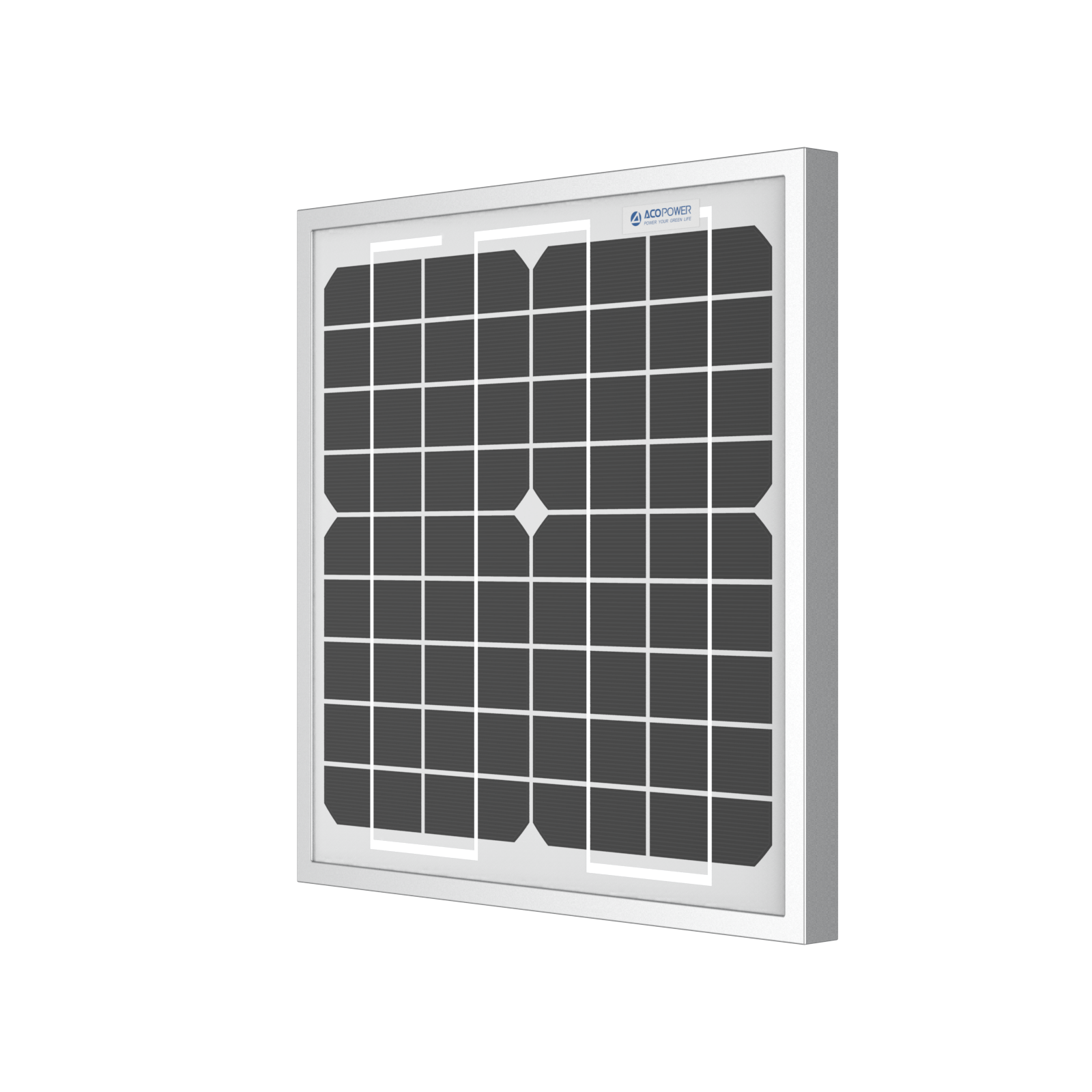 10 Watt 12 Volt Monocrystalline Solar Panel