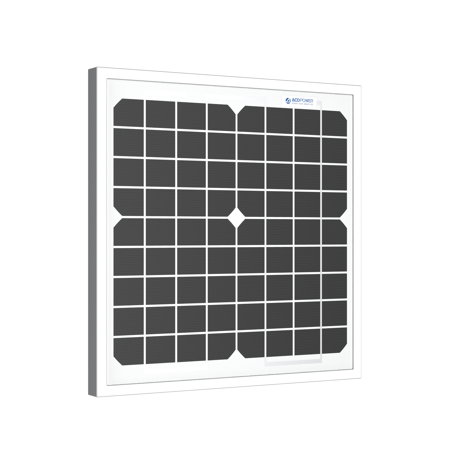 10 Watt 12 Volt Monocrystalline Solar Panel