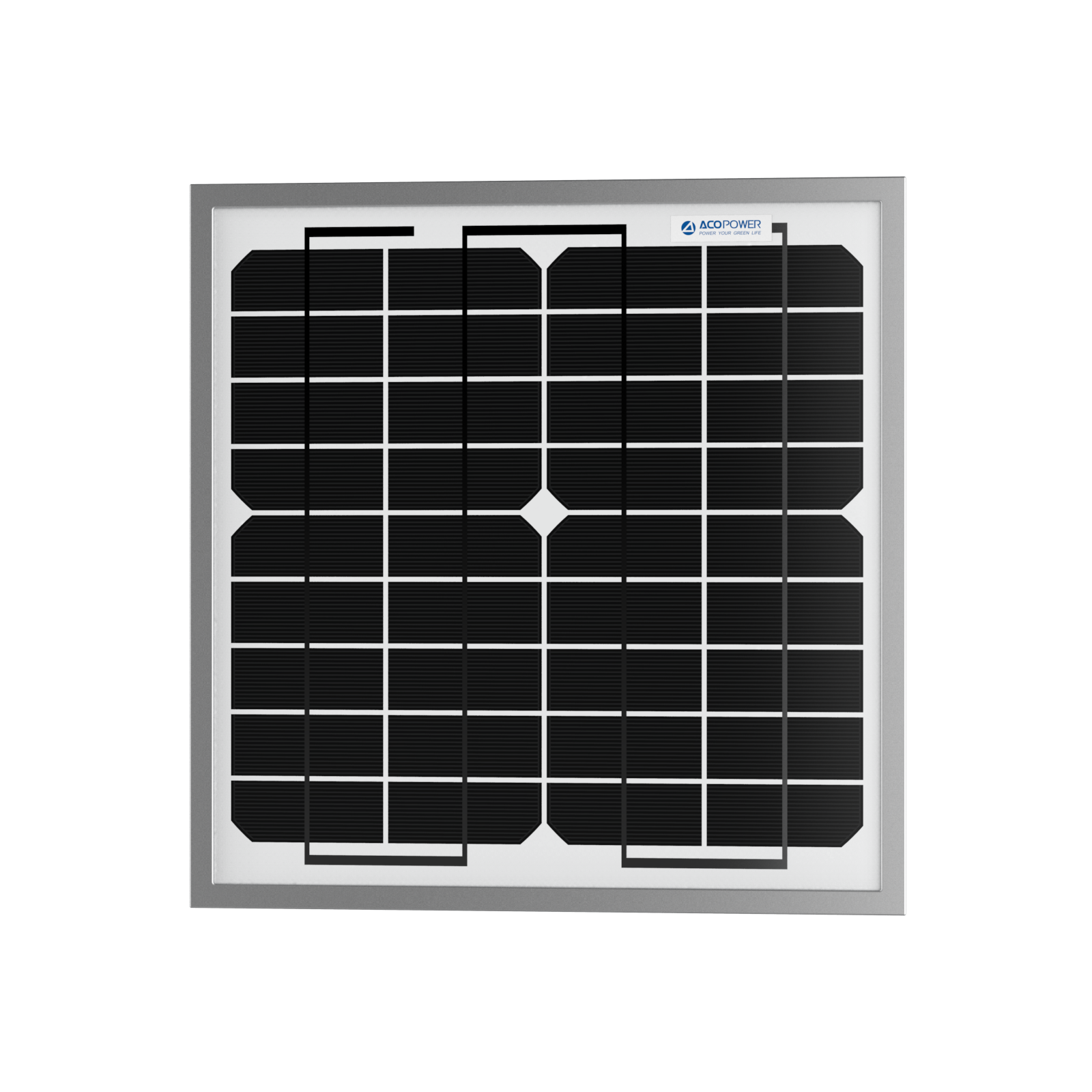 10 Watt 12 Volt Monocrystalline Solar Panel