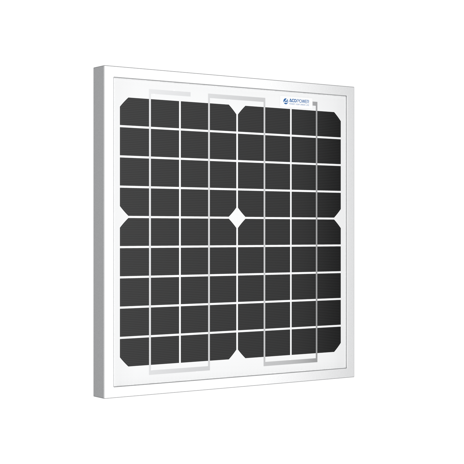 10 Watt 12 Volt Monocrystalline Solar Panel