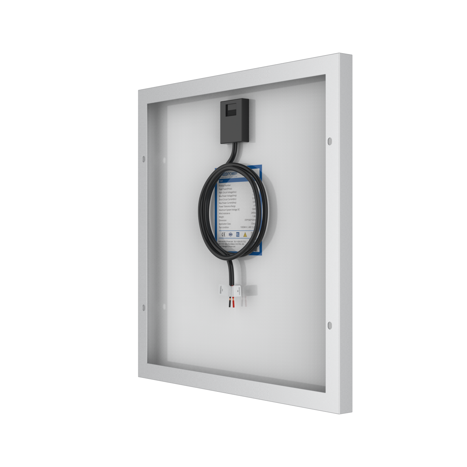 15 Watt 12 Volt Polycrystalline Solar Panel