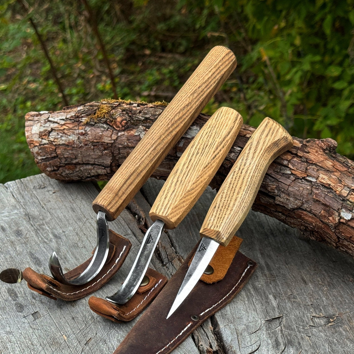 3-Piece Carving Knife Set for Spoon Carving