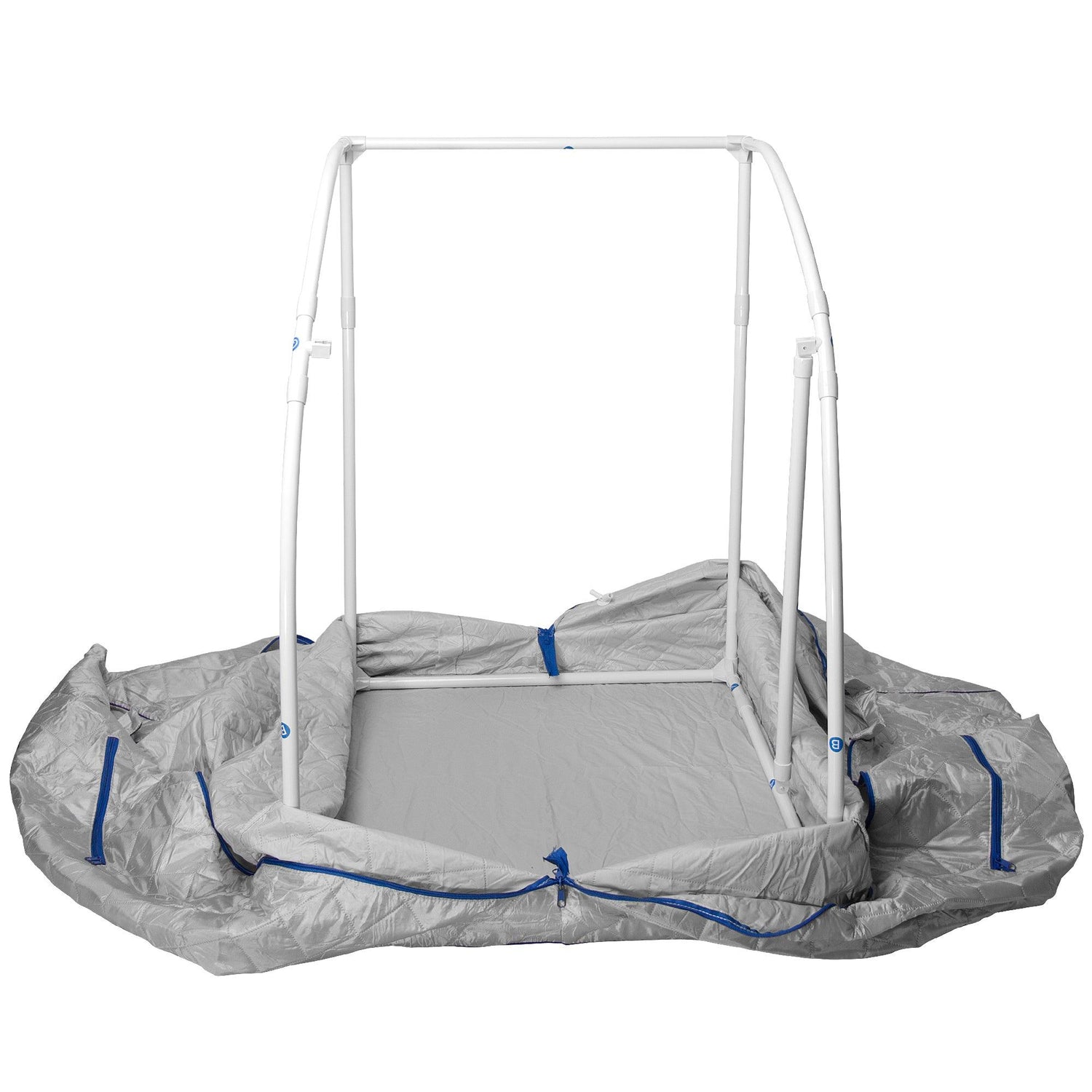 Lightweight Personal Steam Sauna for Weight Loss, Detox & Relaxation, 60 Minute Timer - Blue