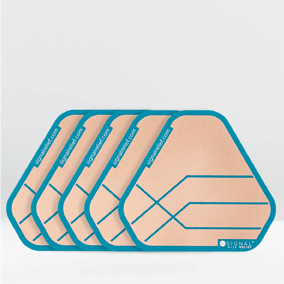 5-Pack Signal Relief 4.5" Patch
