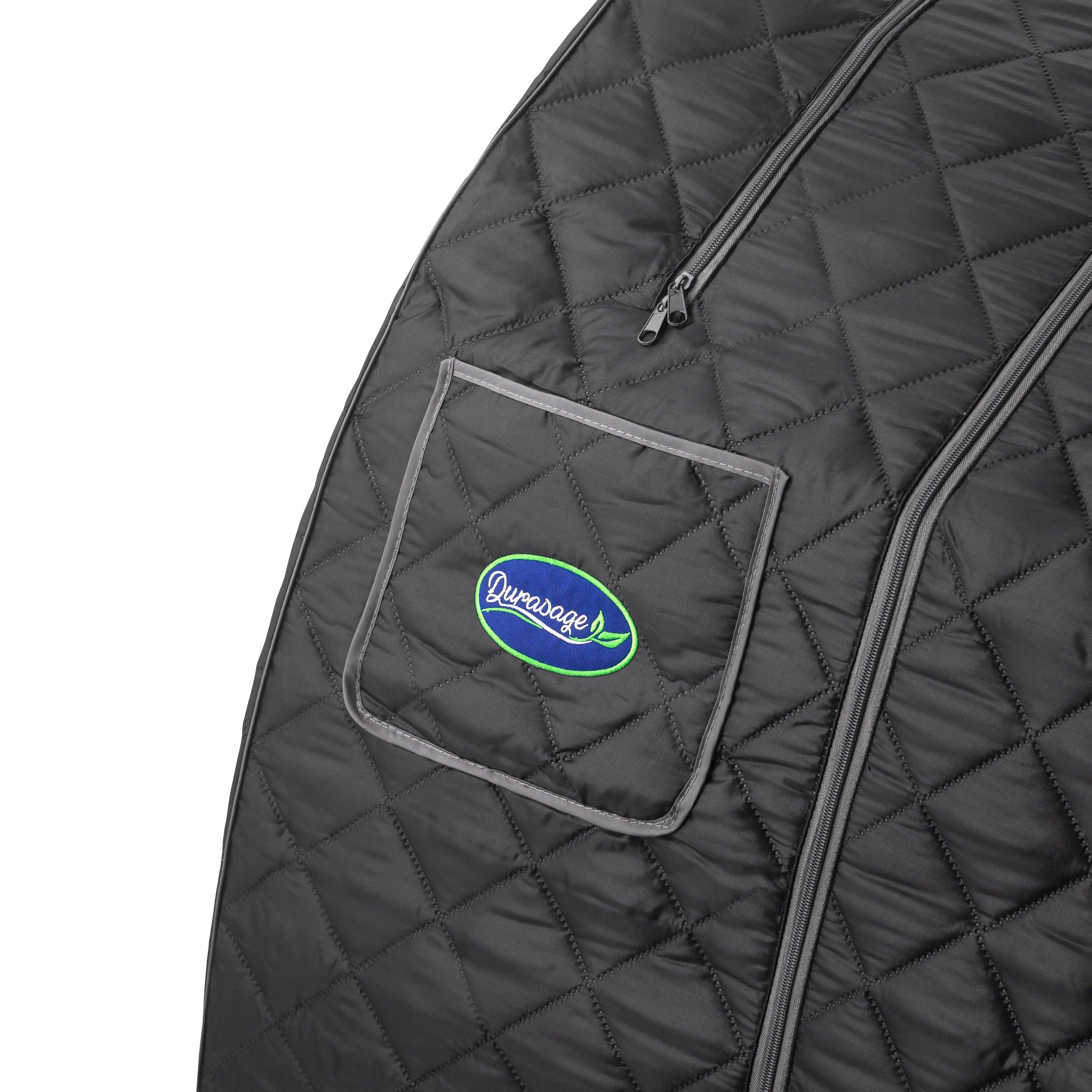 Personal Steam Sauna for Weight Loss, Detox & Relaxation at Home, Chair Included - (Black)