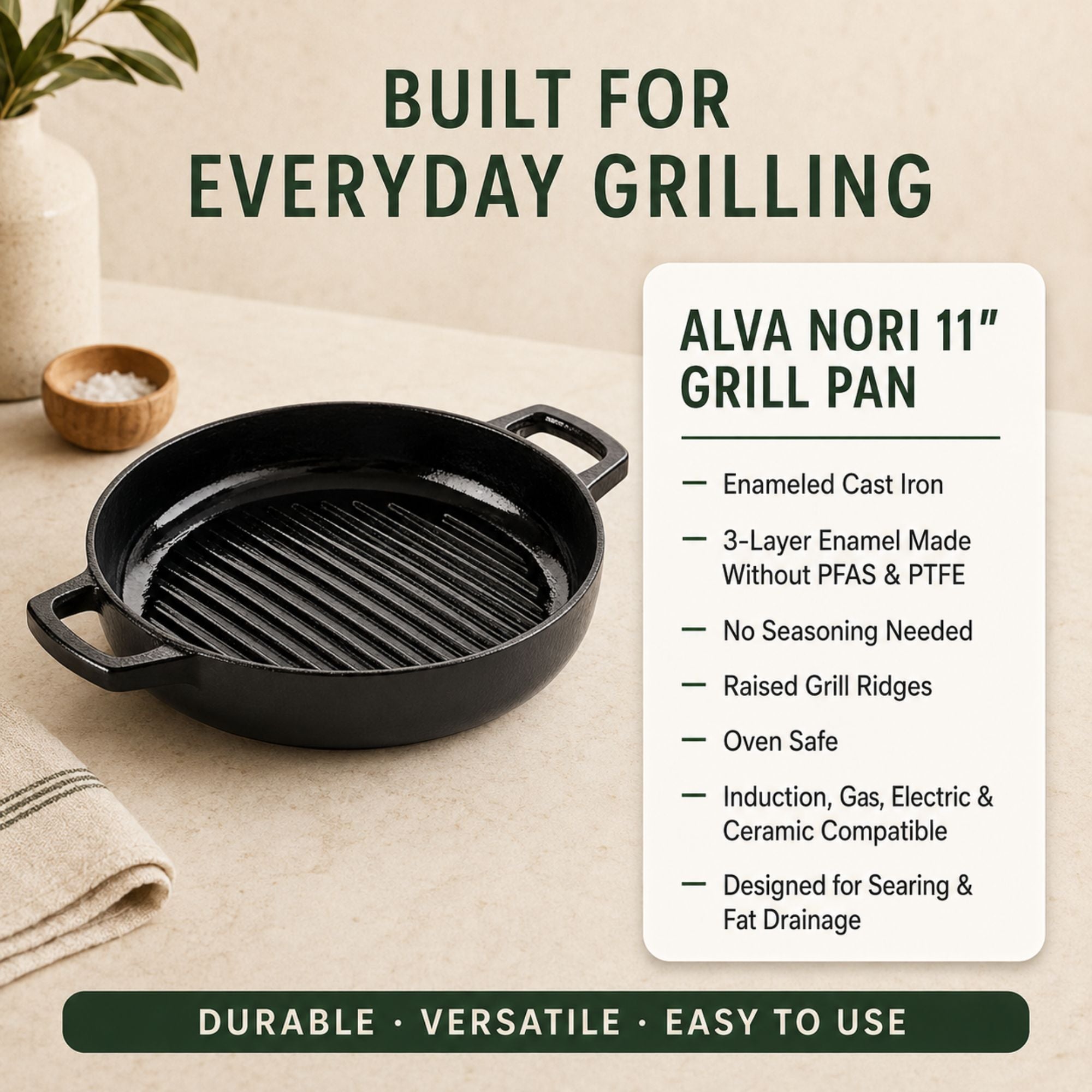 Grill Pan — 11"