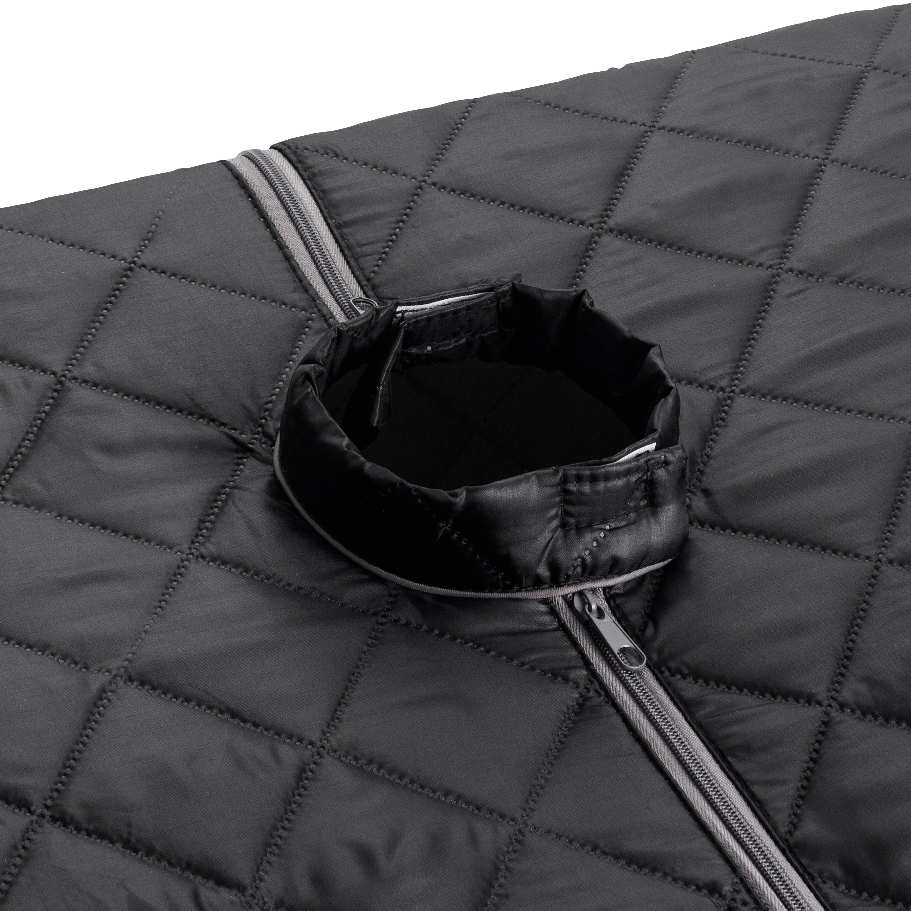 Personal Steam Sauna for Weight Loss, Detox & Relaxation at Home, Chair Included - (Black)