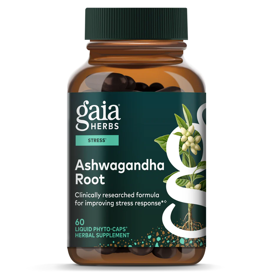 Gaia Herbs Ashwagandha Root 60 Veg caps