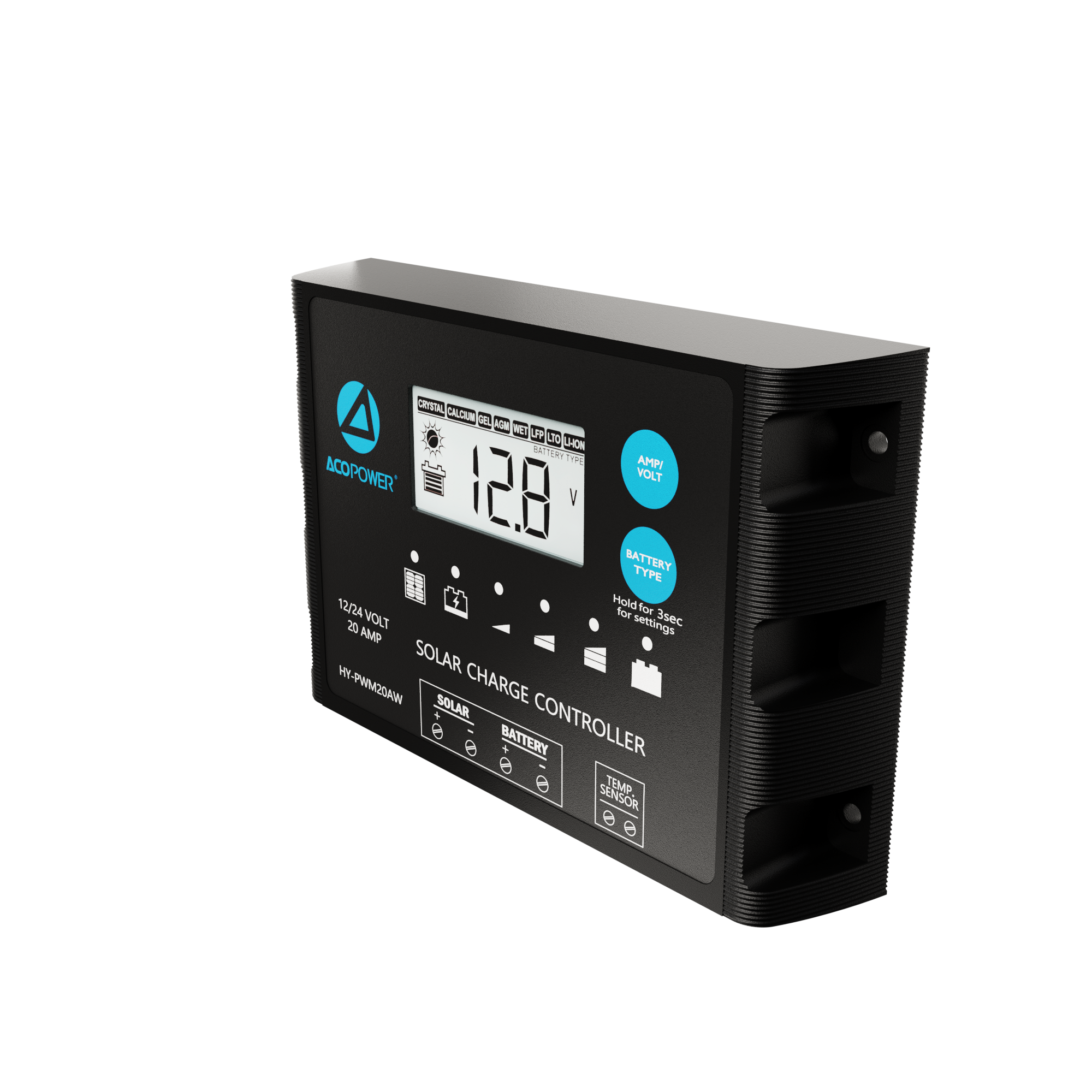 ProteusX 20A PWM Solar Charge Controller