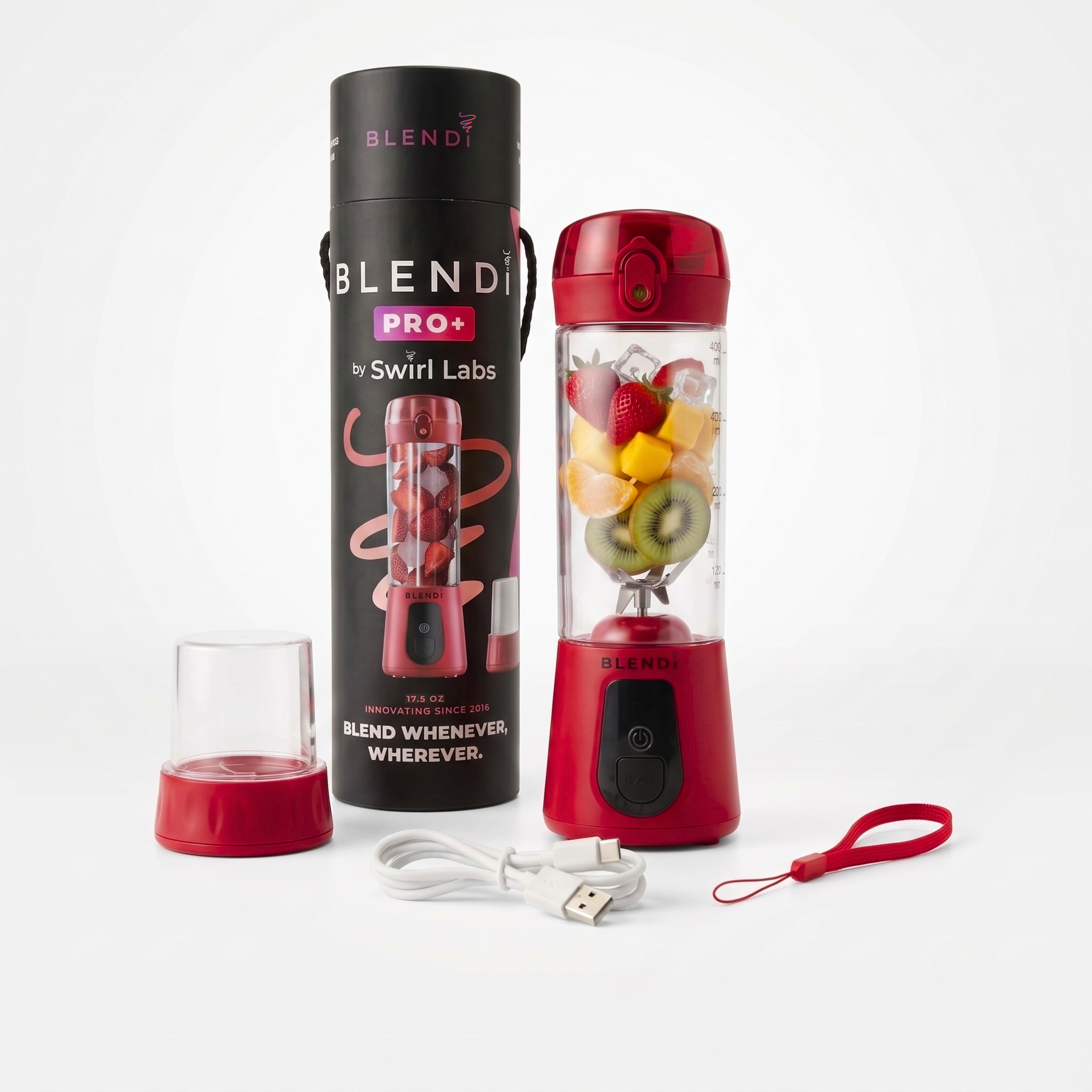 Pro+ Ice Crushing Portable Blender (17oz)