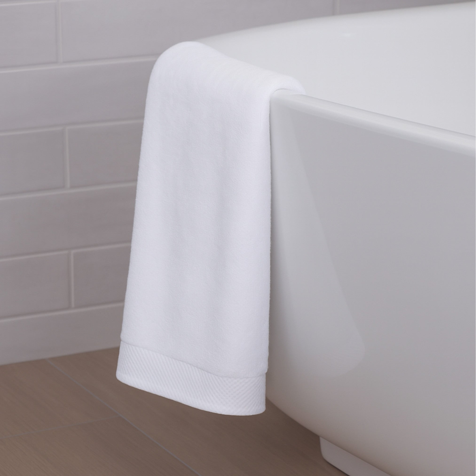 Bamboo Bath Towel - White