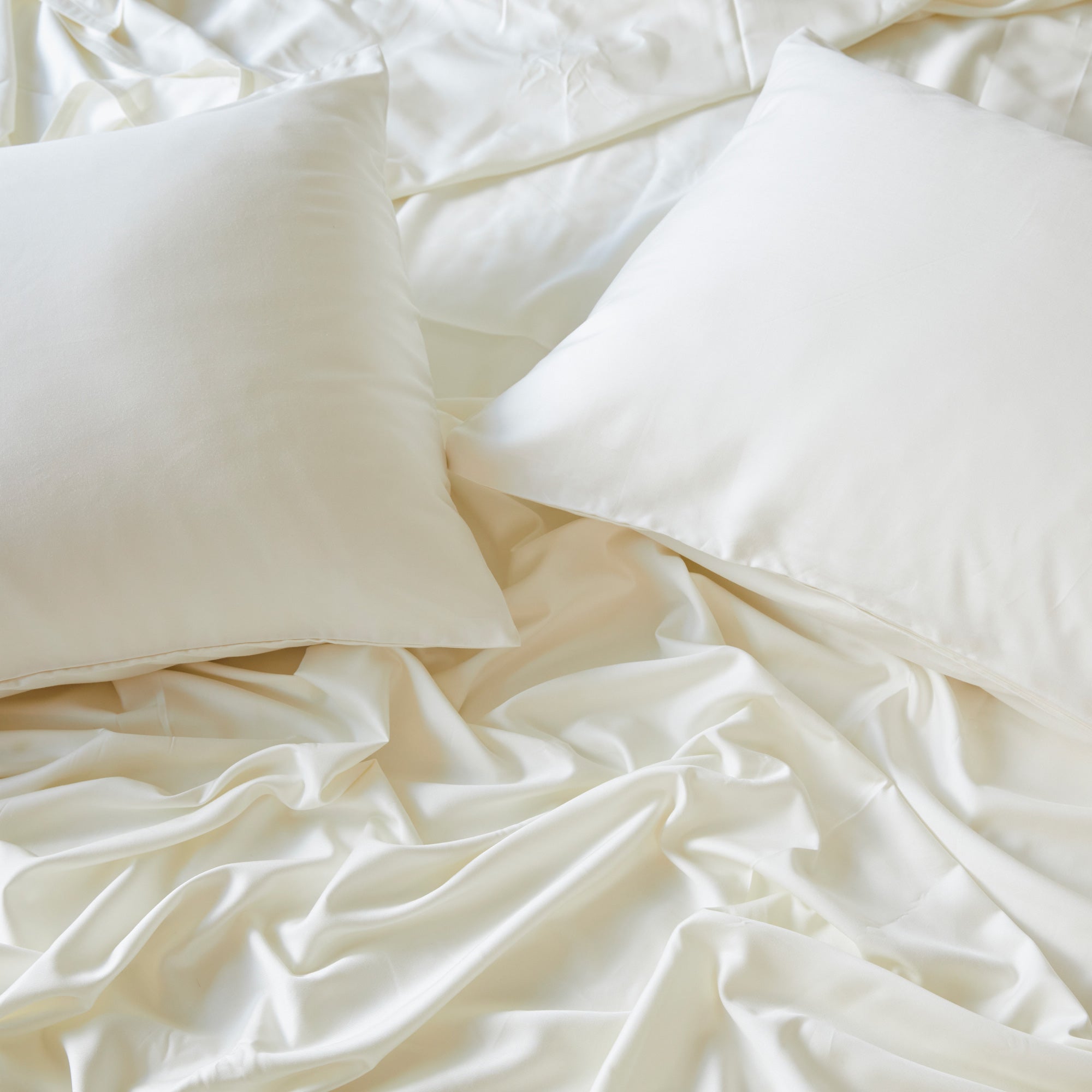 Bamboo Pillowcase Set – Ivory