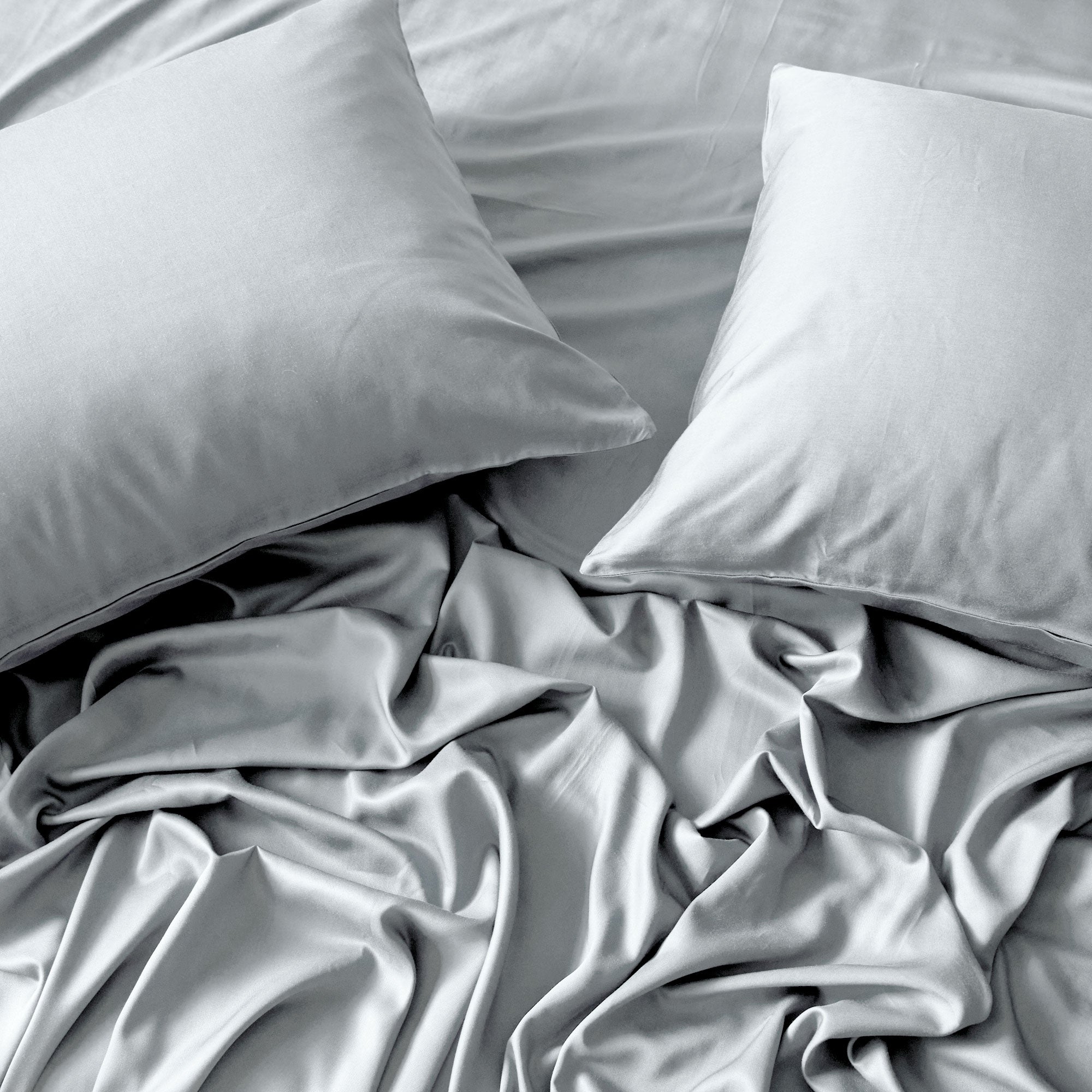 Bamboo Pillowcase Set - Stone