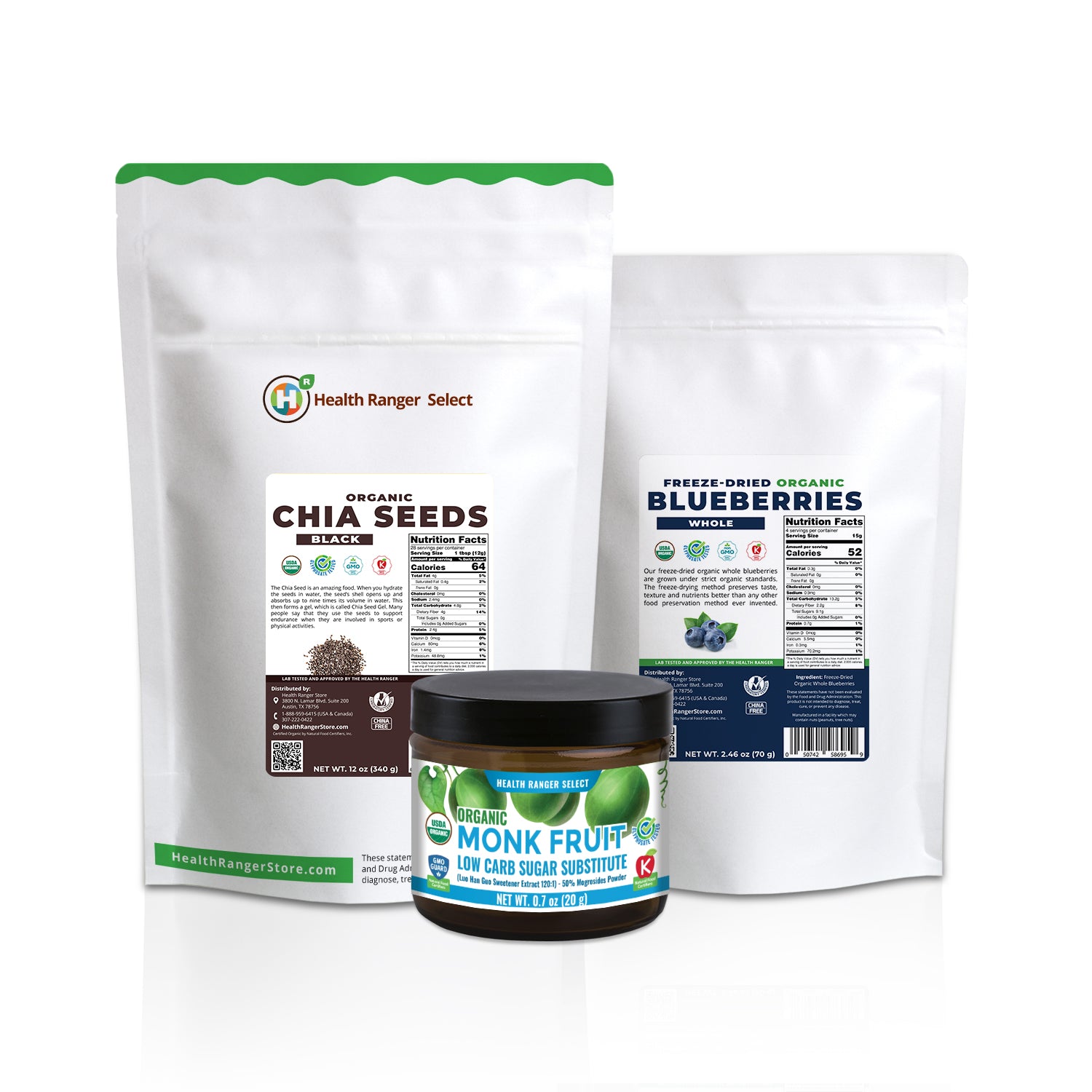 Blueberry Chia Jam Kit