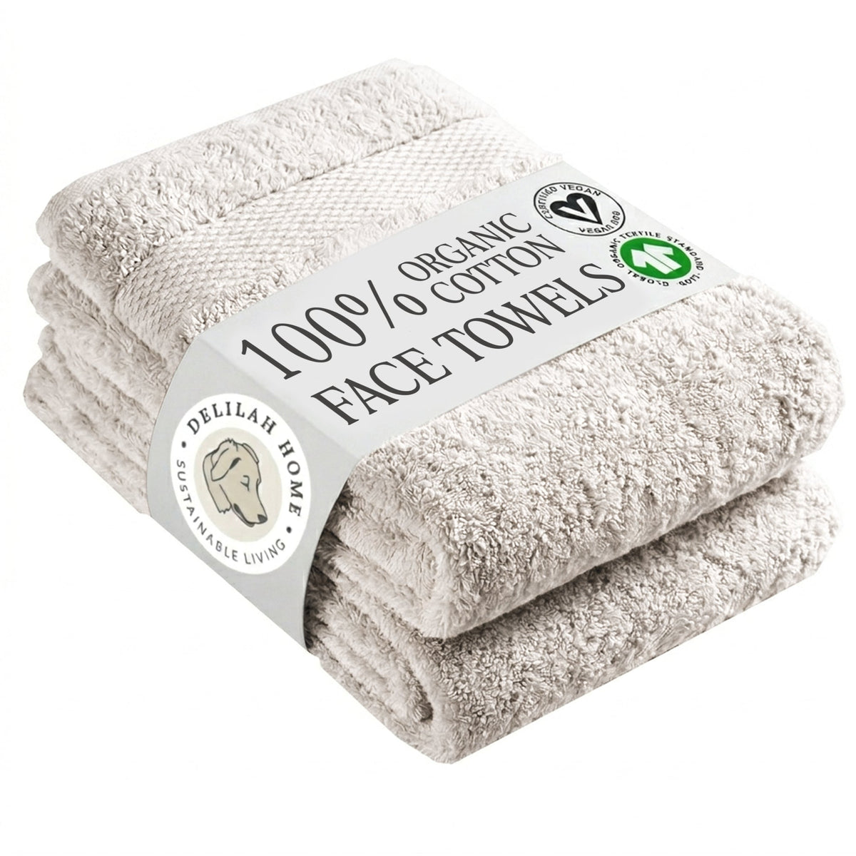 100% Organic Cotton Bath Towels Collection