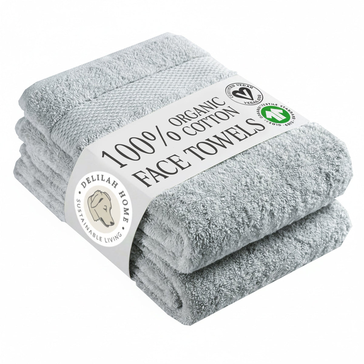 100% Organic Cotton Bath Towels Collection
