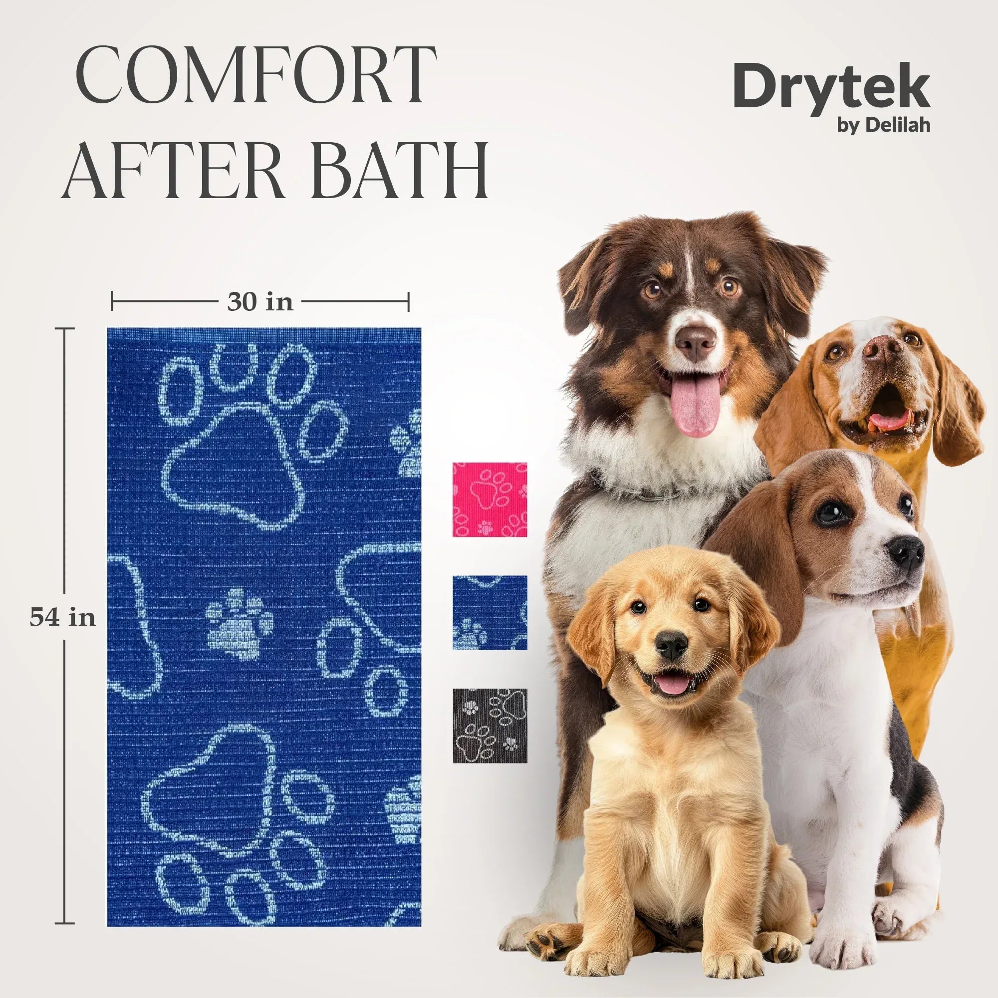 Delilah Home Drytek Dog Bath Towel