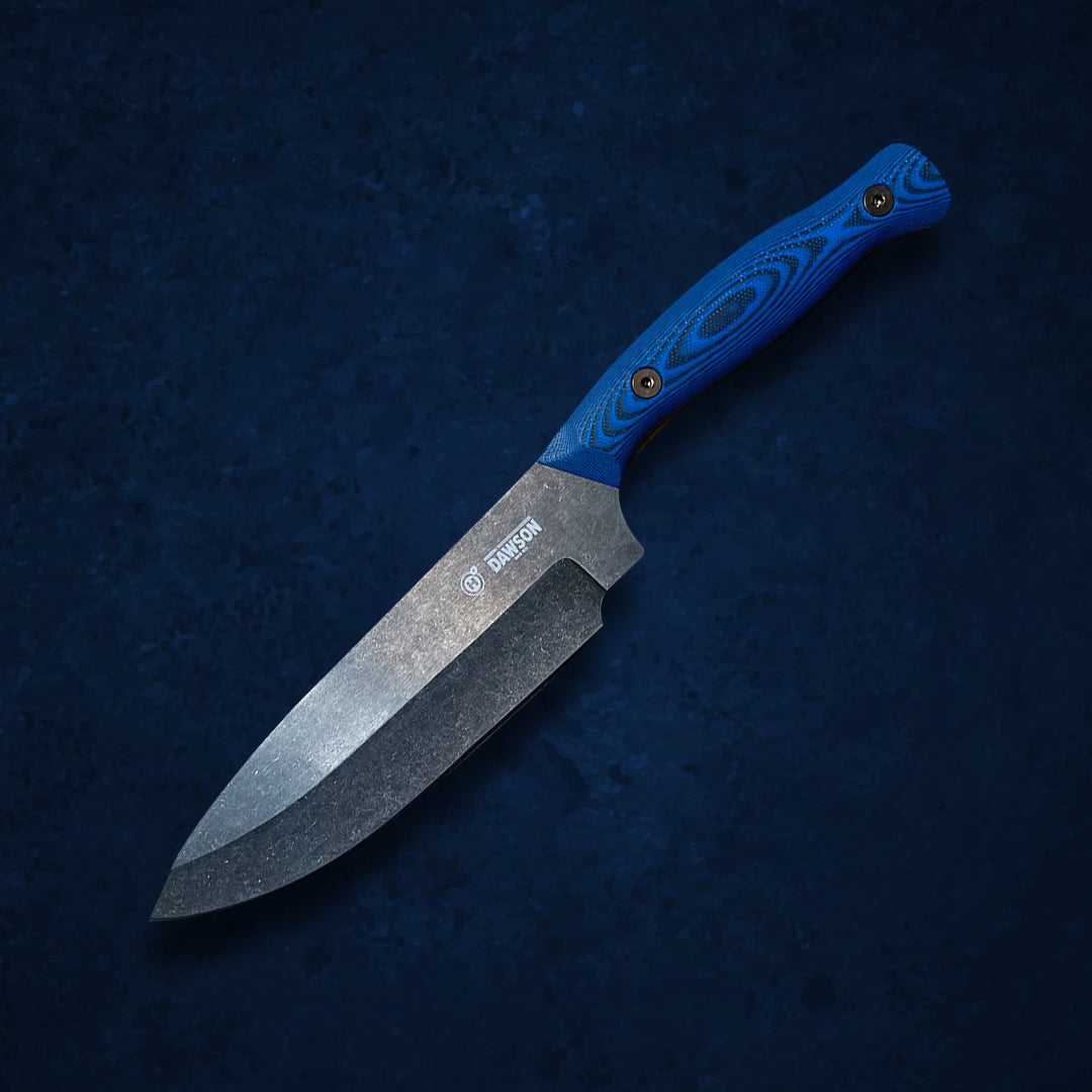 Hearthfire Chef Knife Stonewash Blade Finish (Pre-Order)