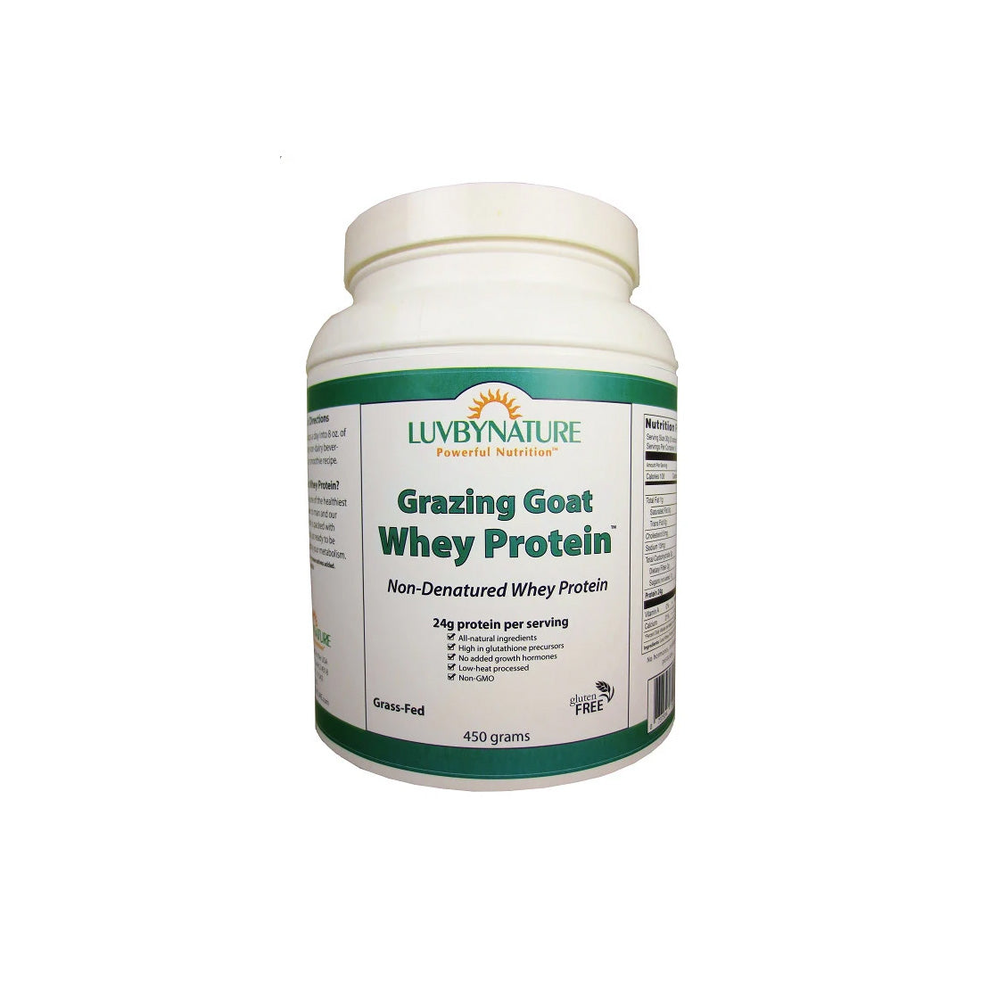 glutathione goat whey Goat's in a powder, protein, amino acid Why Goat Whey Protein Concentrate Grazing Goat Whey Protein 450g