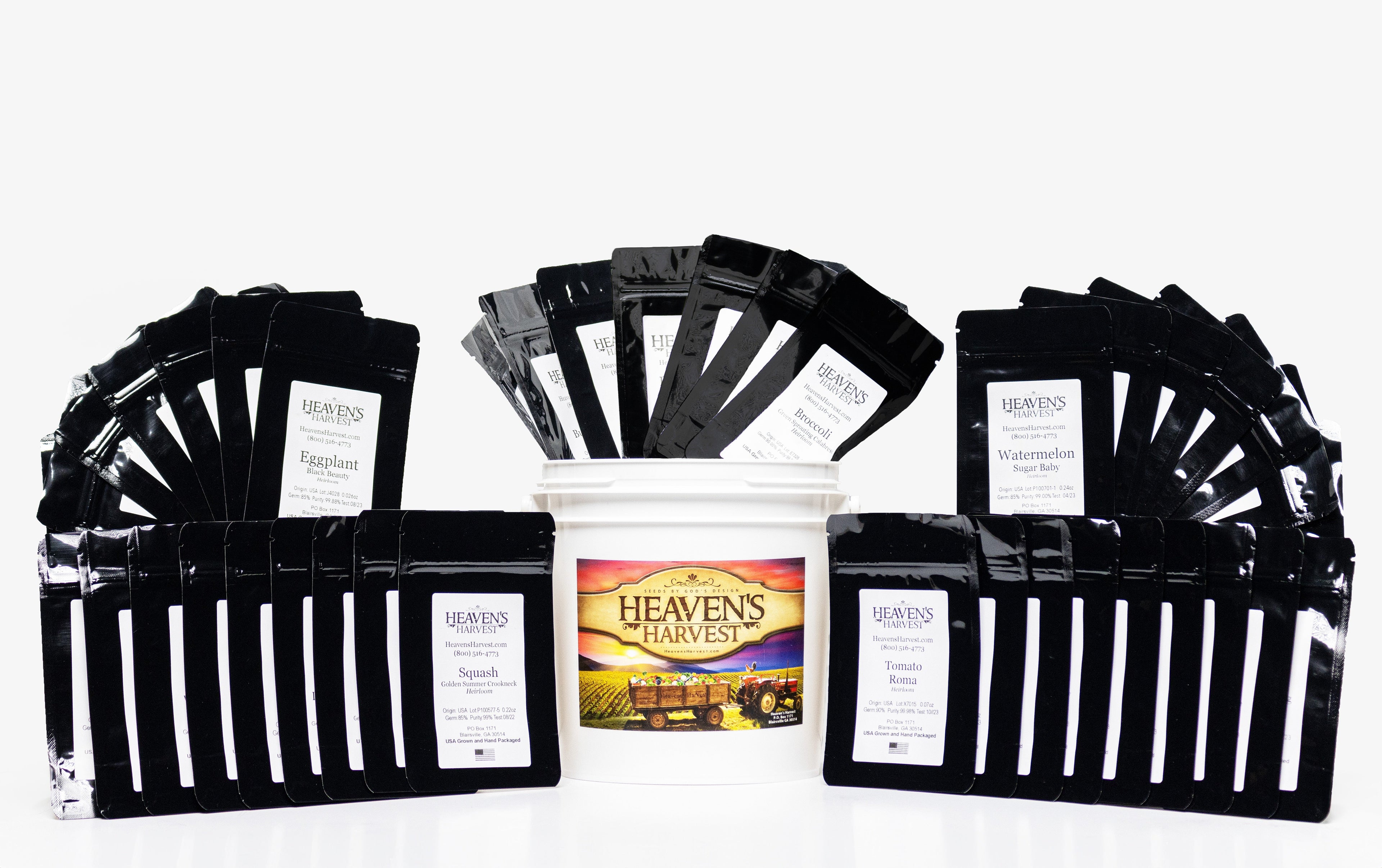 HEIRLOOM VEGETABLE SEED KIT