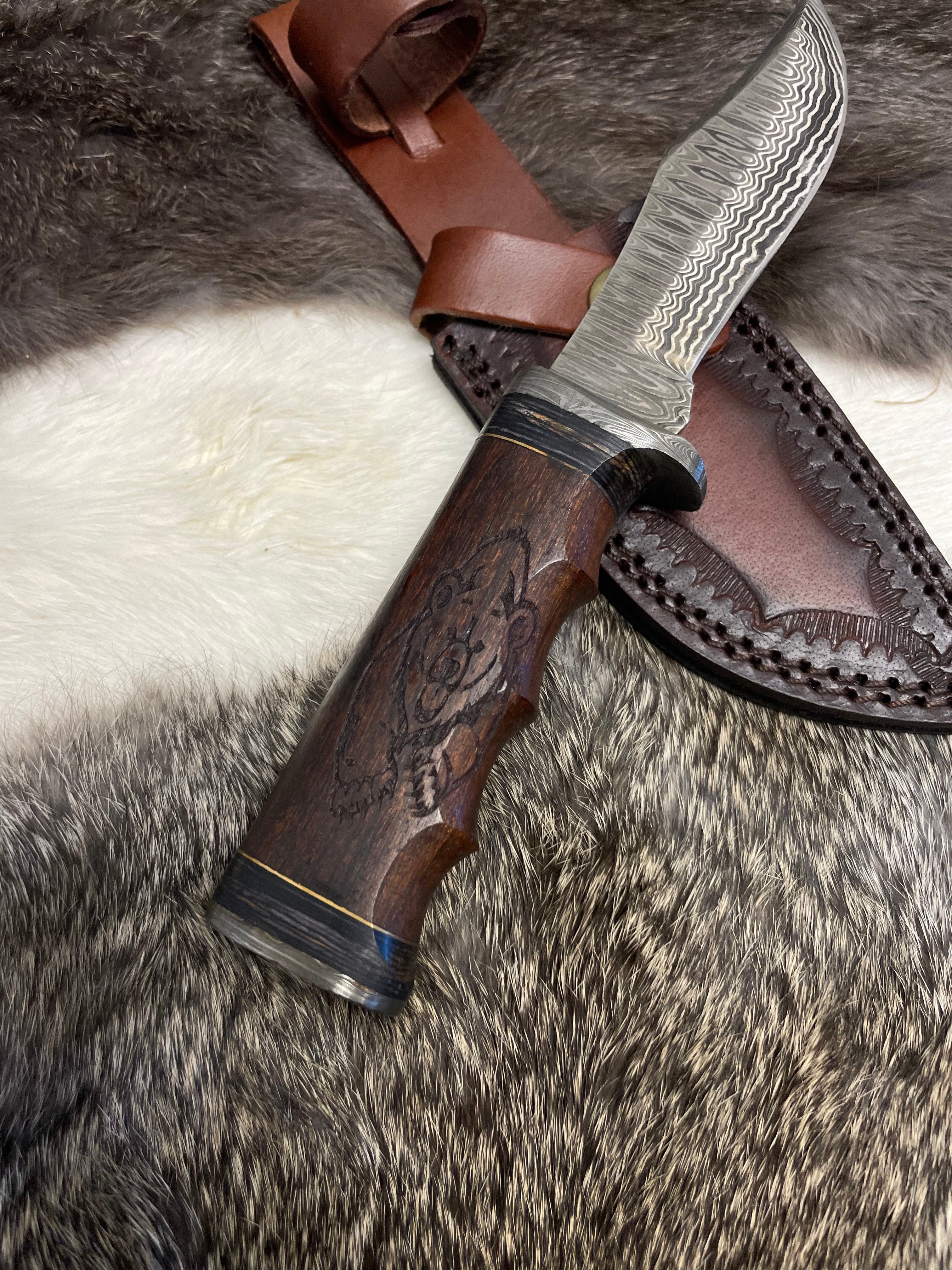 Grizzly Timberline Damascus Knife Damascus Knife TK-099 (Compact)