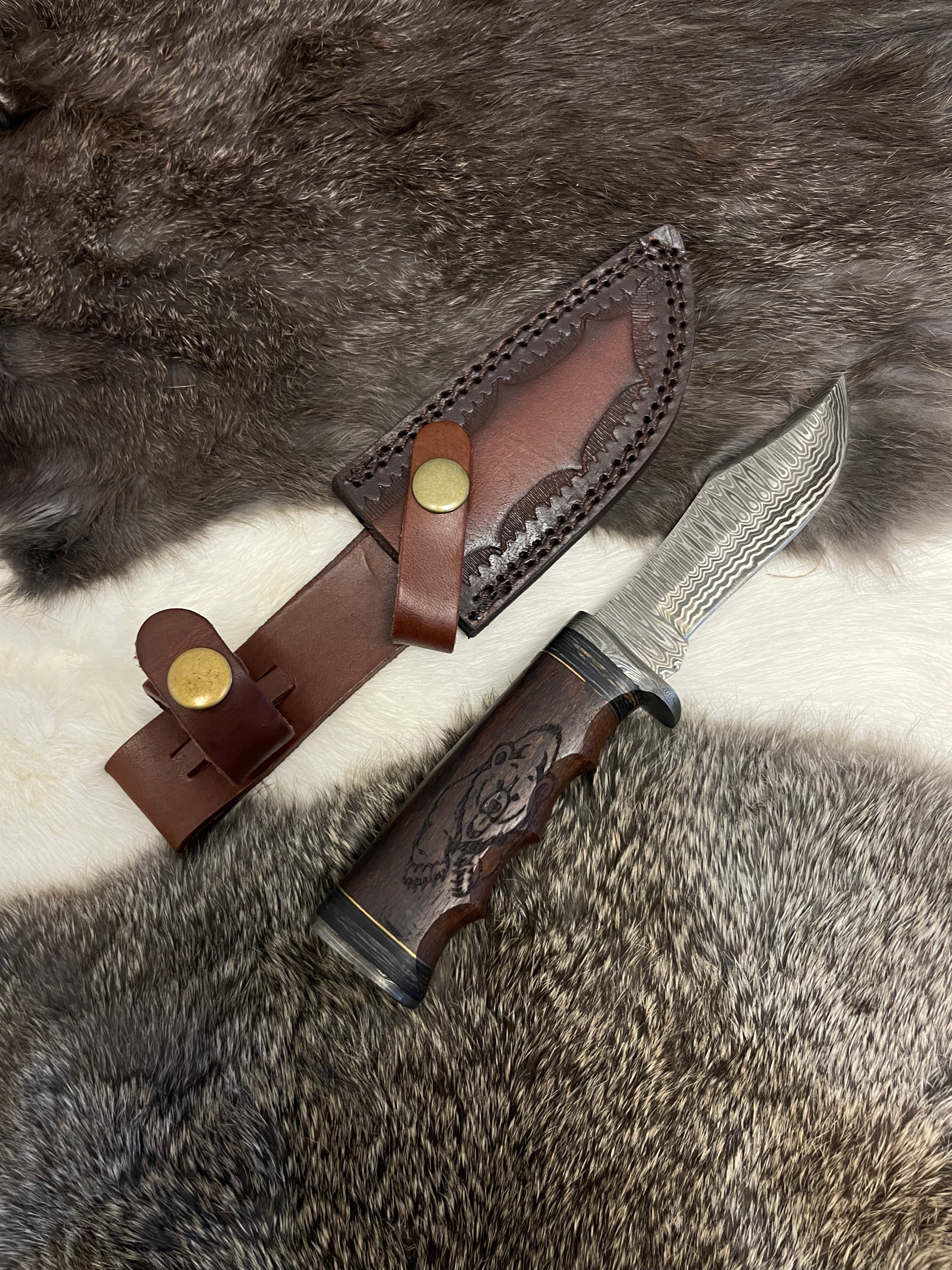 Grizzly Timberline Damascus Knife Damascus Knife TK-099 (Compact)