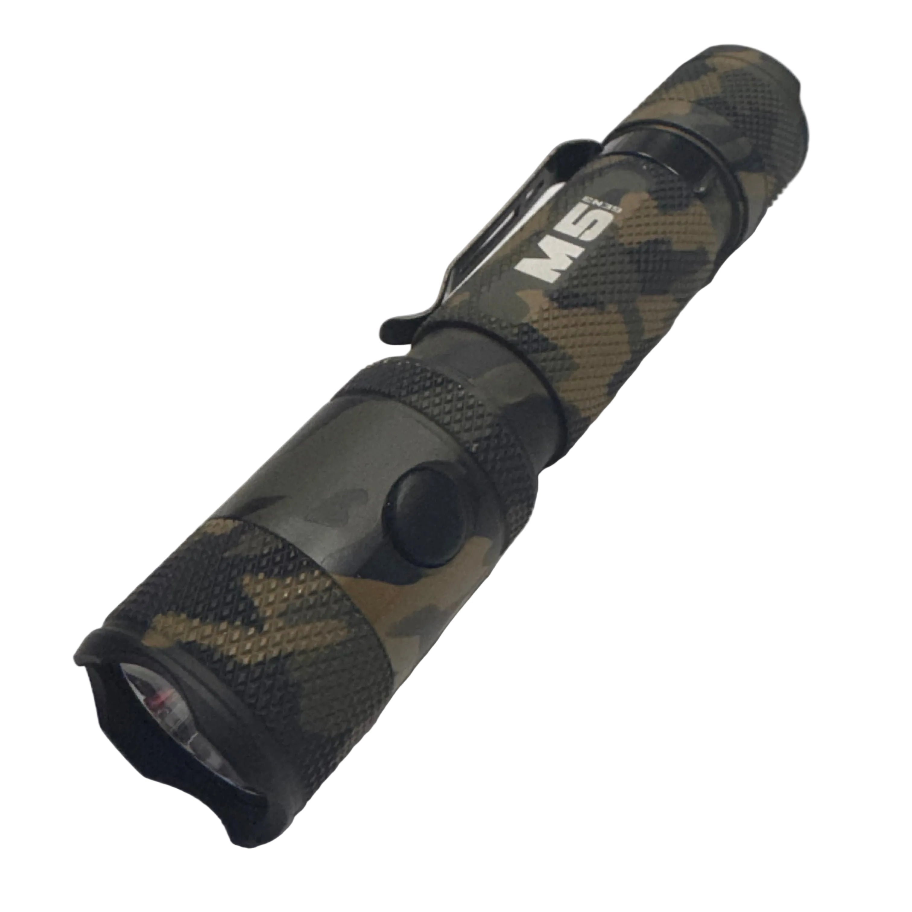 Powertac M5 Gen3 Tactical EDC Flashlight | 2030LM Super Bright | Auto-Magnetic Charge | IPX8 Waterproof & 2M Drop Resistant | 1-Inch Picatinny Mount Compatible