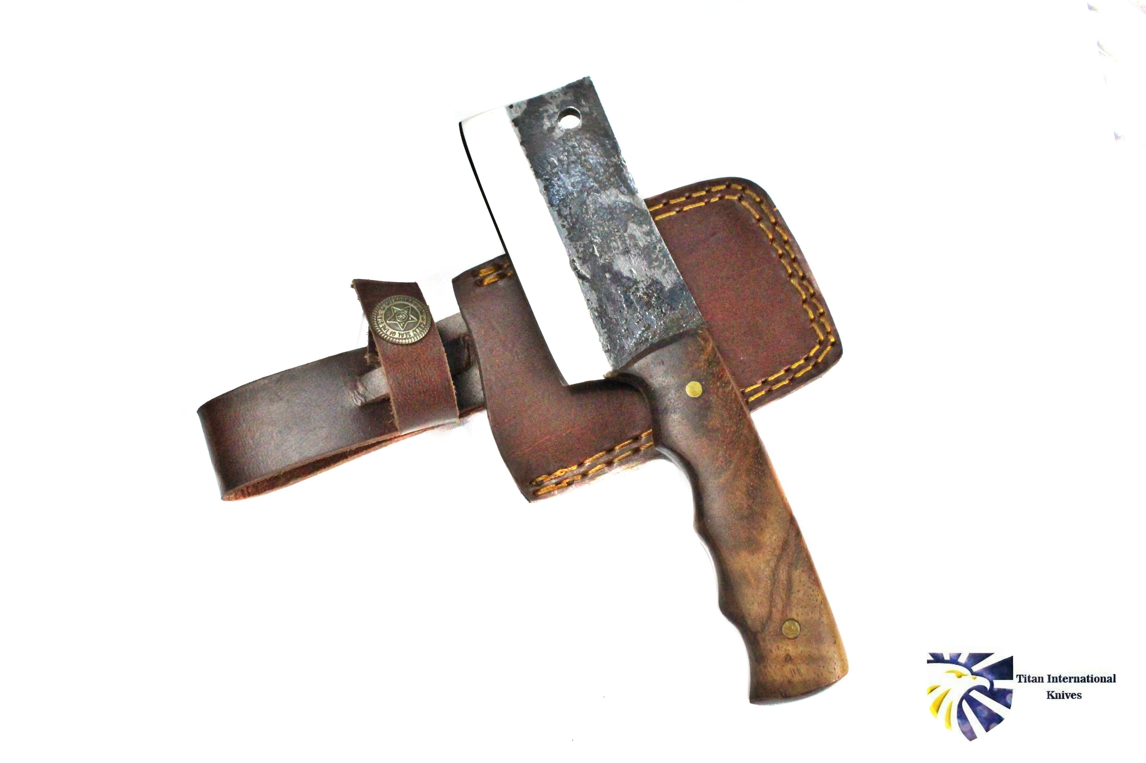 Mini Clever with forged SCALES, ROSEWOOD GRIP BY TITAN TC-004