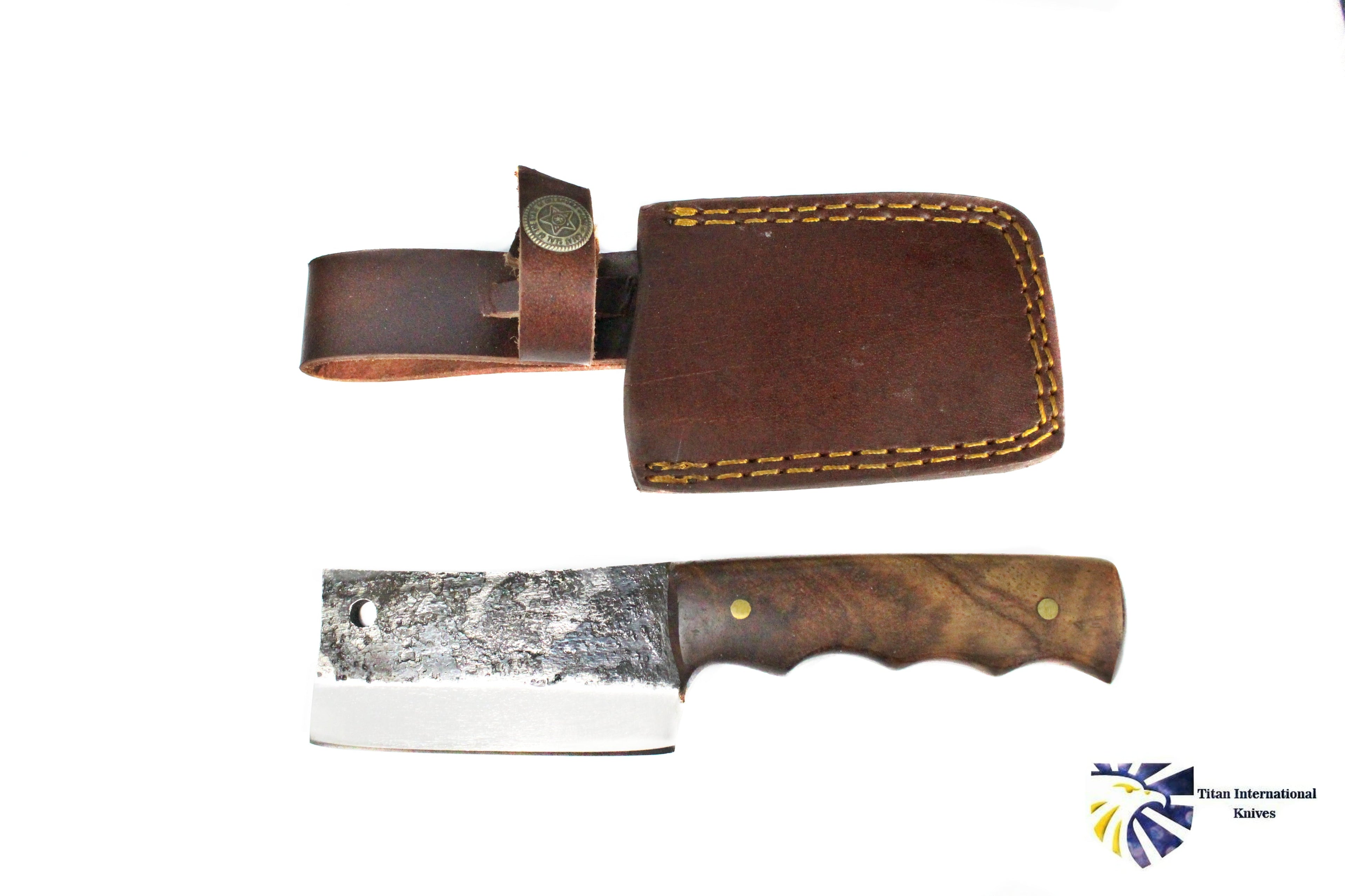Mini Clever with forged SCALES, ROSEWOOD GRIP BY TITAN TC-004