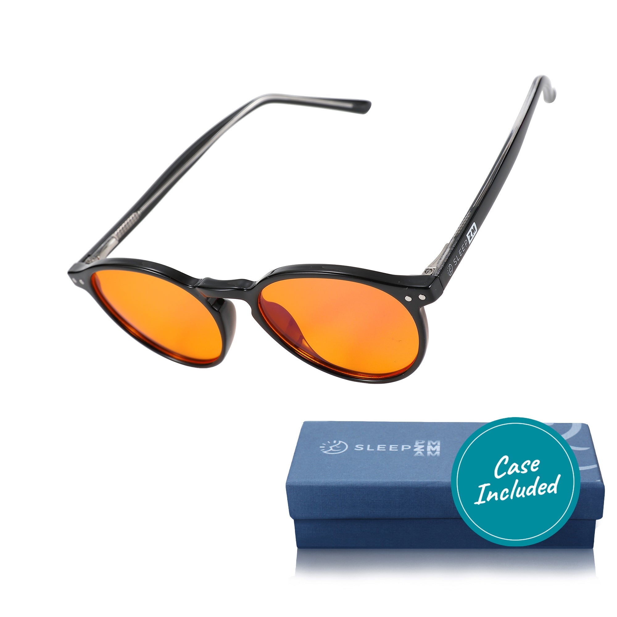 Night-time Muse Blue Light Blocking Glasses - Black