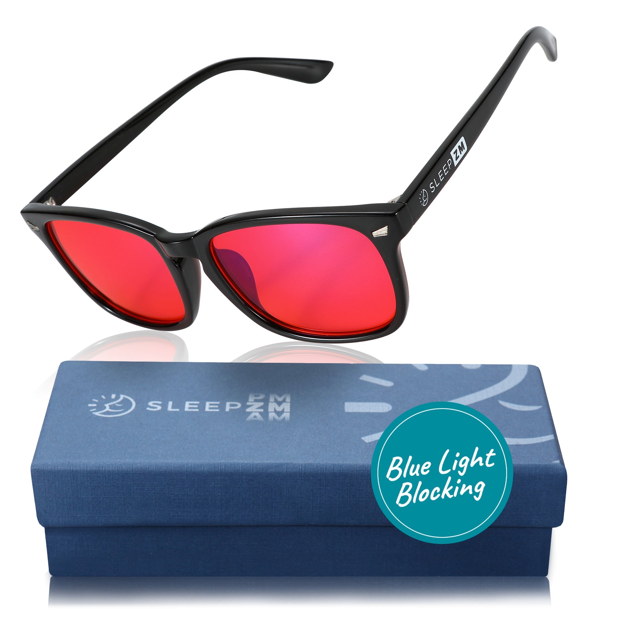 Night-timeMax Wayfarer Blue Light Blocking Glasses - Black