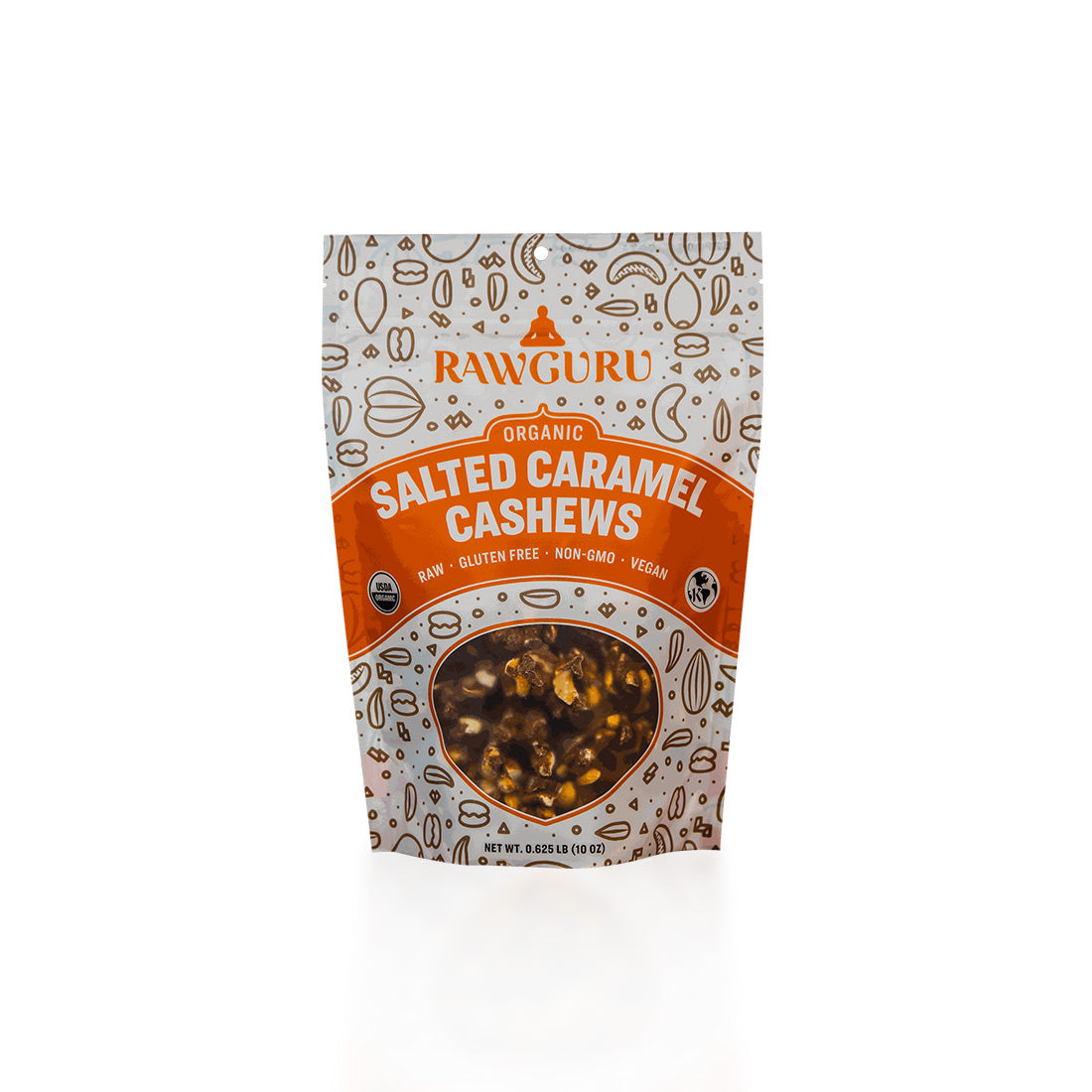 Organic Salted Caramel Cashews 2 oz (6-Pack)