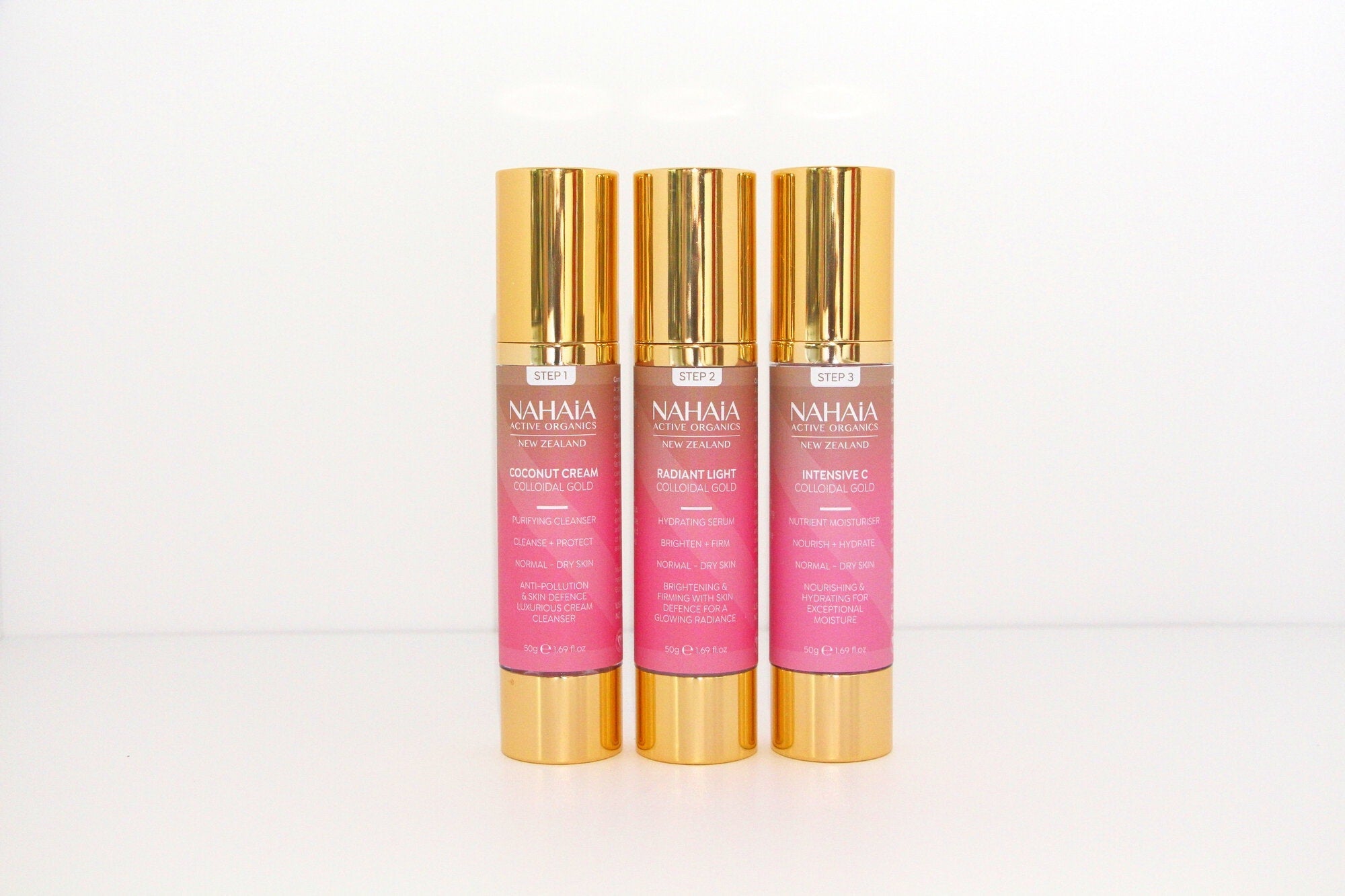 PREMIUM 3 pack - Bundle 2 Coconut Cream, Radiant Light, Intensive C