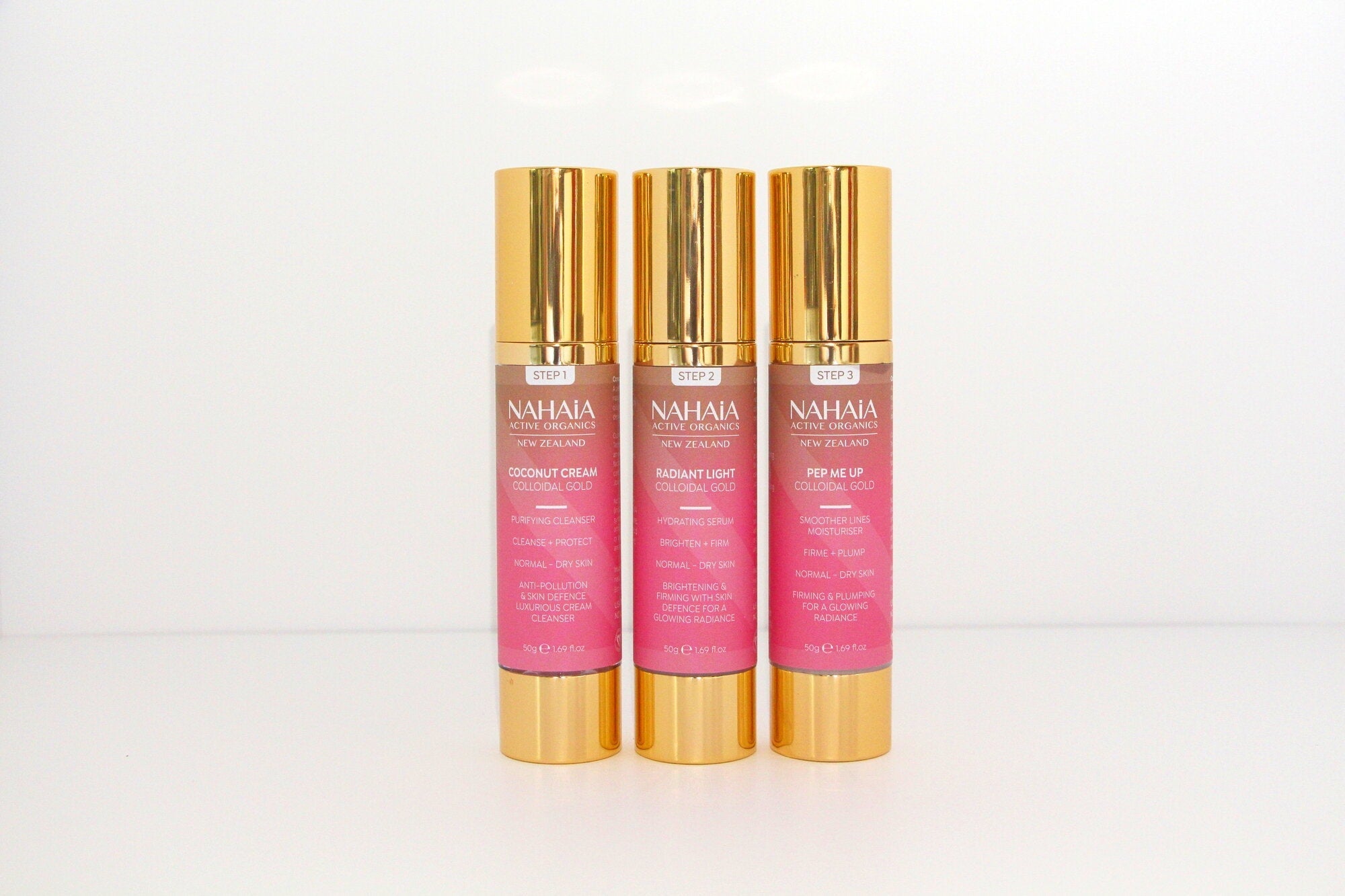 PREMIUM 3 pack - Bundle 1 Coconut cream, Radiant Light, Pep Me Up
