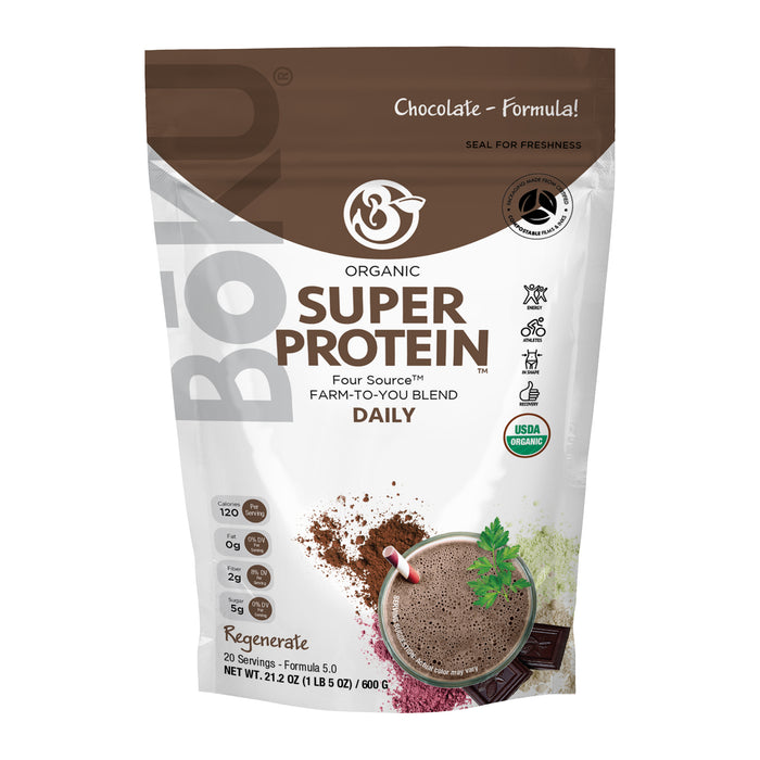 Organic Super Protein - Chocolate 21.2 oz (600 g)