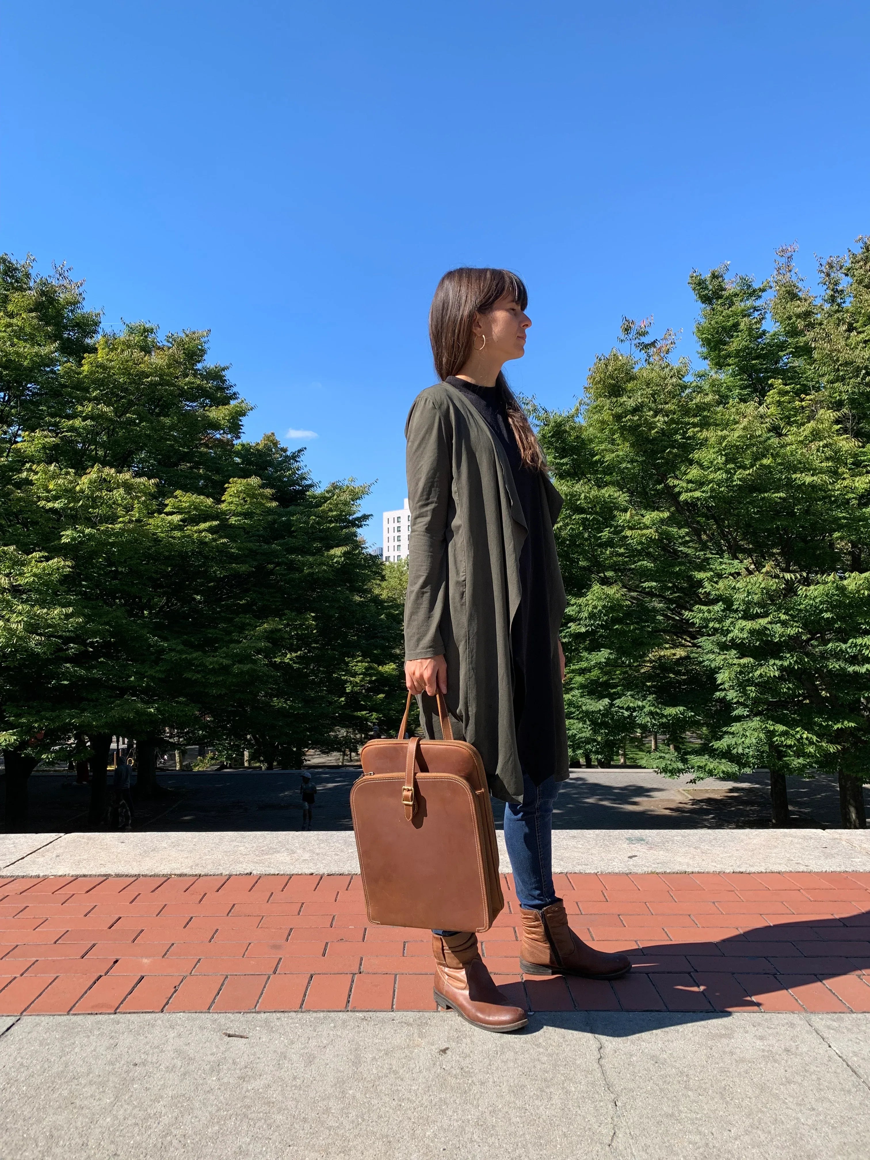 Sachi Leather Backpack | Small Women&