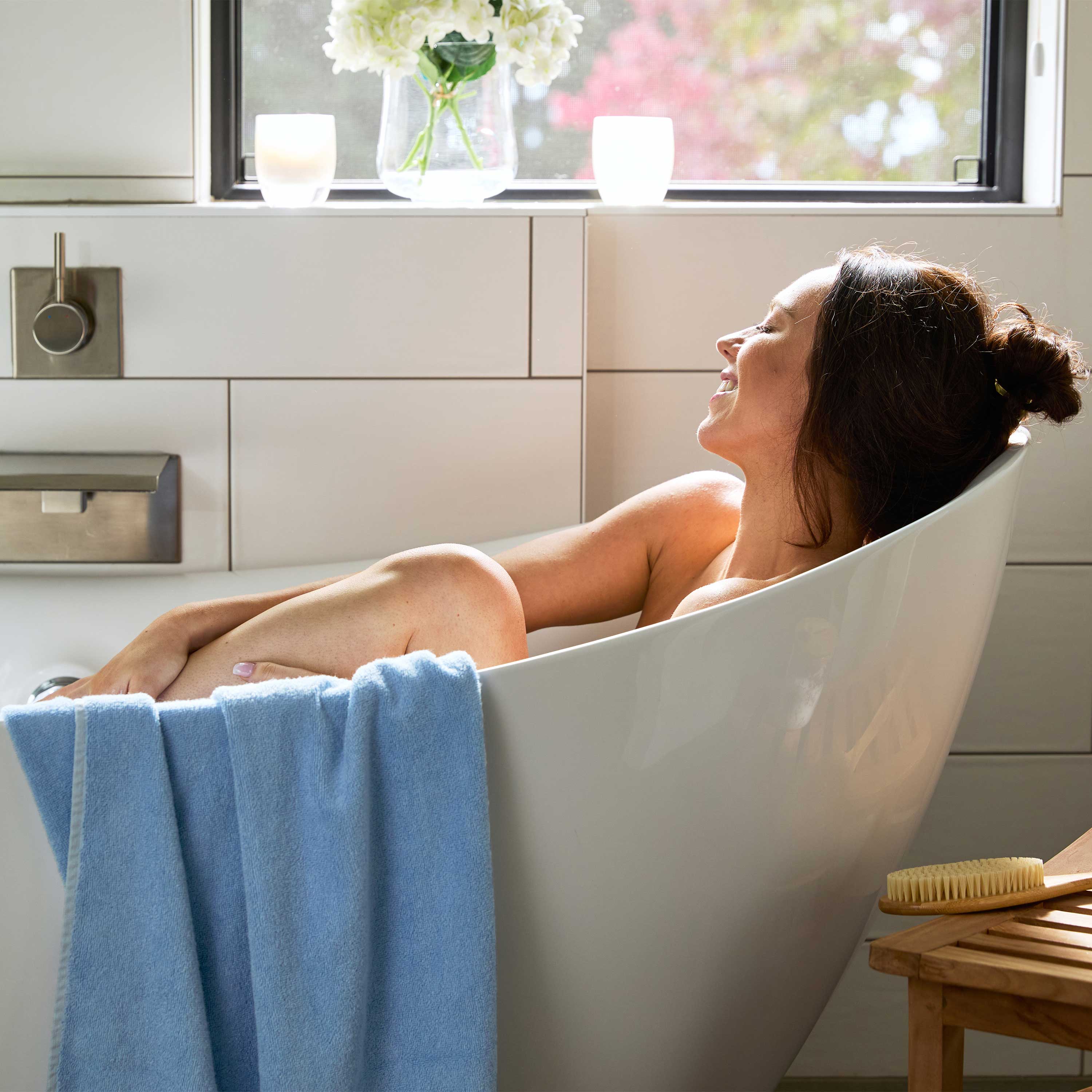 Bamboo Spa Bath Towel – Ocean