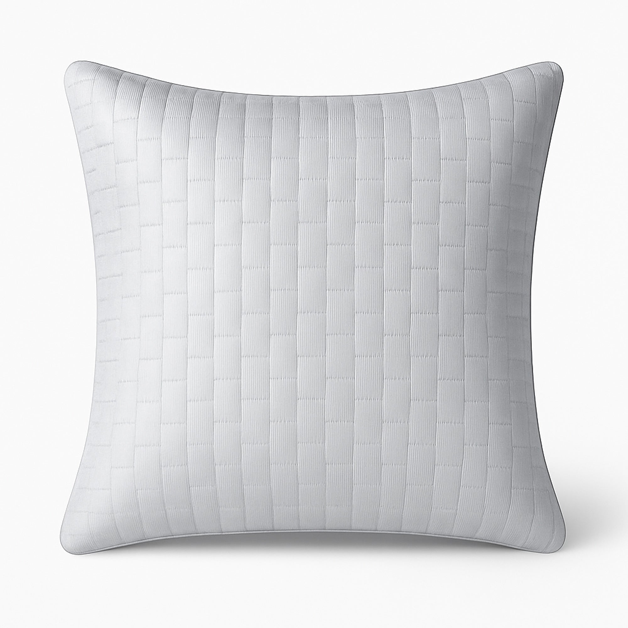 Bamboo Quilted Euro Sham 1 Piece - Stone