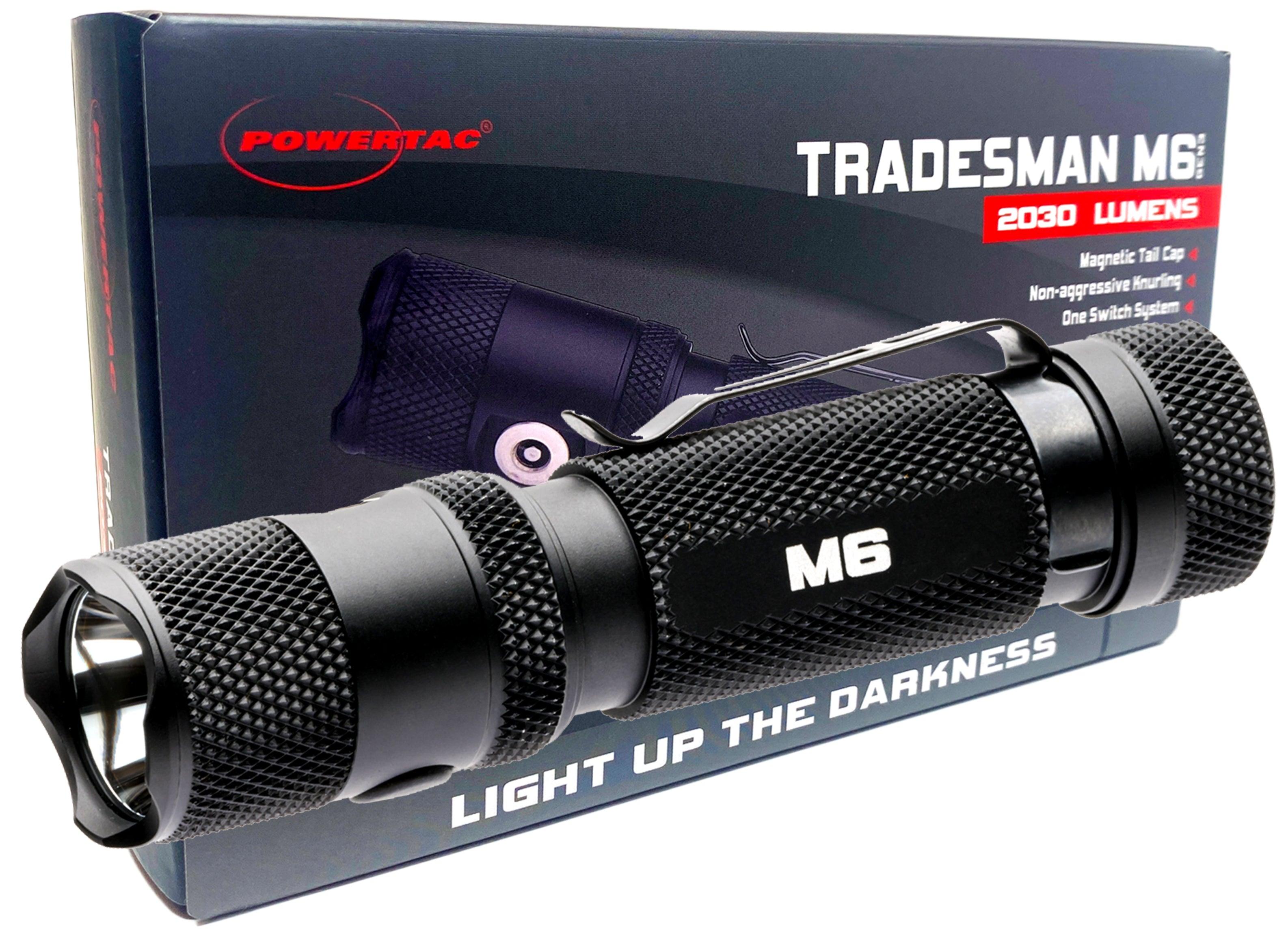 M6 GEN3 Tradesman- 2,030 Lumen Magnetic Tail Cap EDC Light