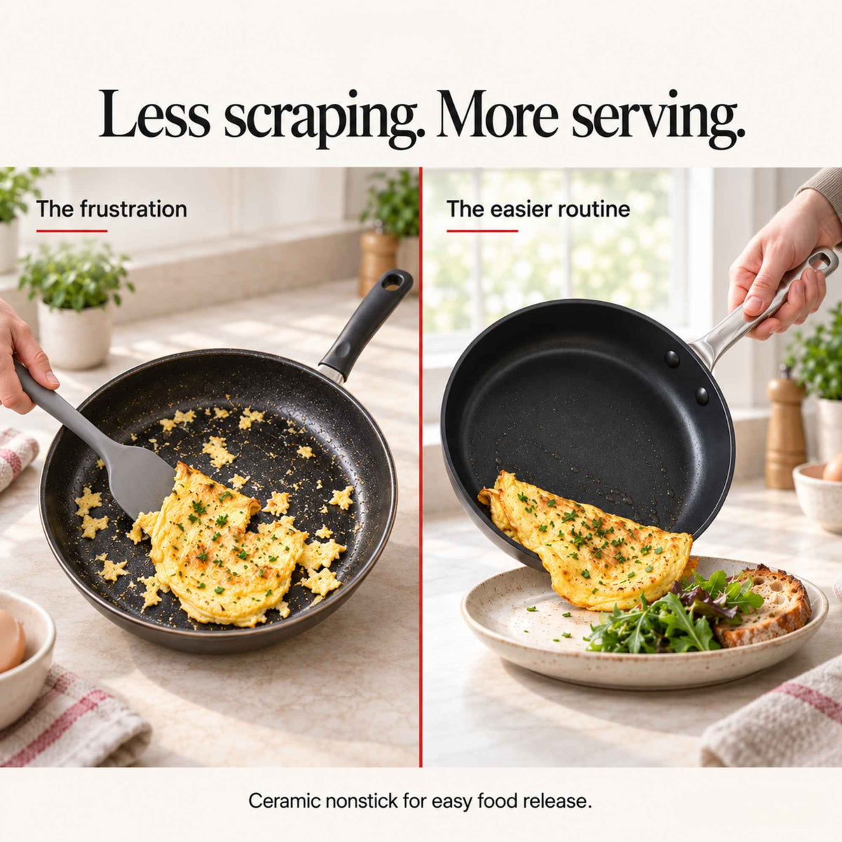 Ceramic Nonstick Frying Pan