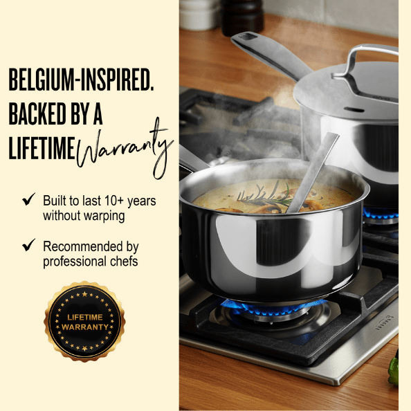 Maestro 1.7 Qt. Saucepan with Lid